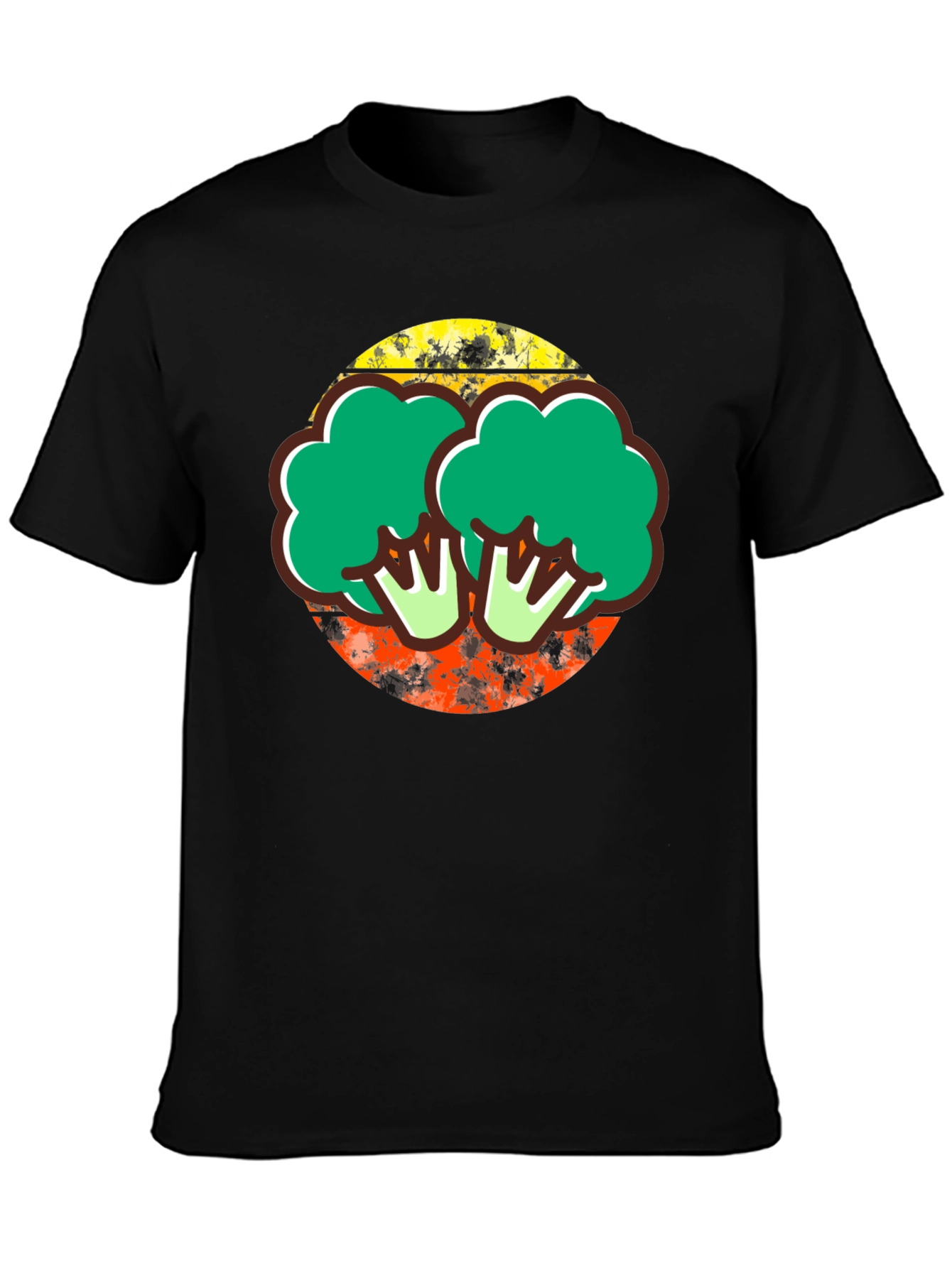 Broccoli Graphic Tee - Quirky Foodie T-Shirt