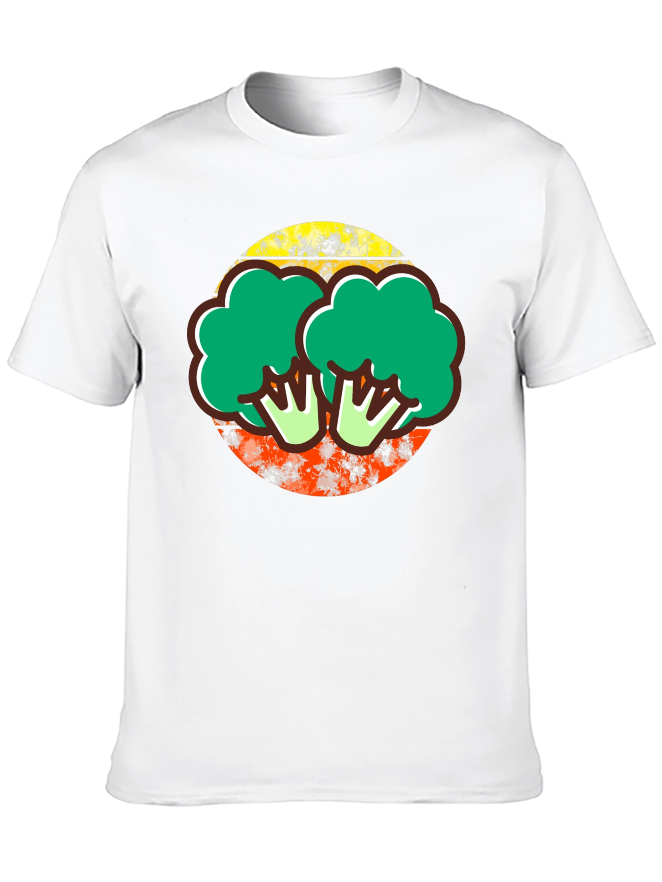 Broccoli Graphic Tee - Quirky Foodie T-Shirt