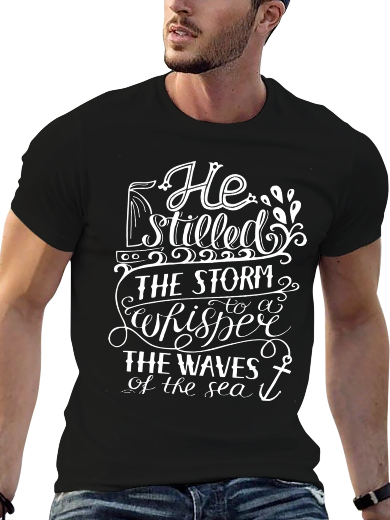 He Stilled the Storm T-Shirt