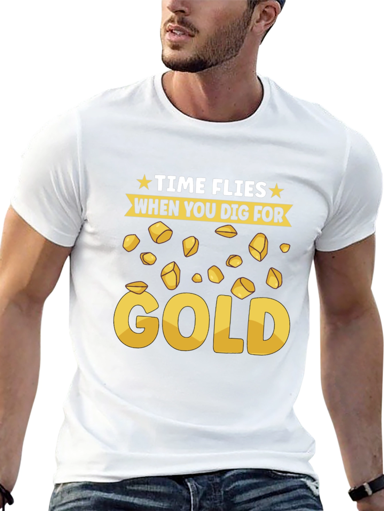 Time Flies When You Dig For Gold T-Shirt