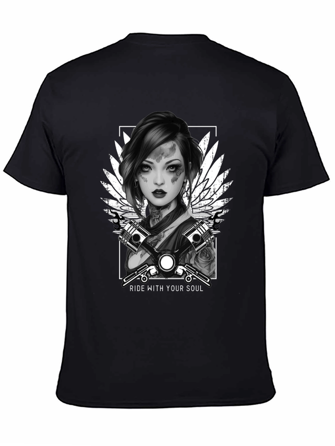 Ride With Your Soul Biker T-Shirt