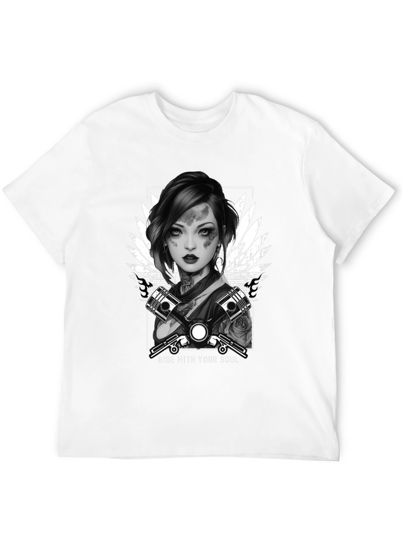 Ride With Your Soul Biker T-Shirt
