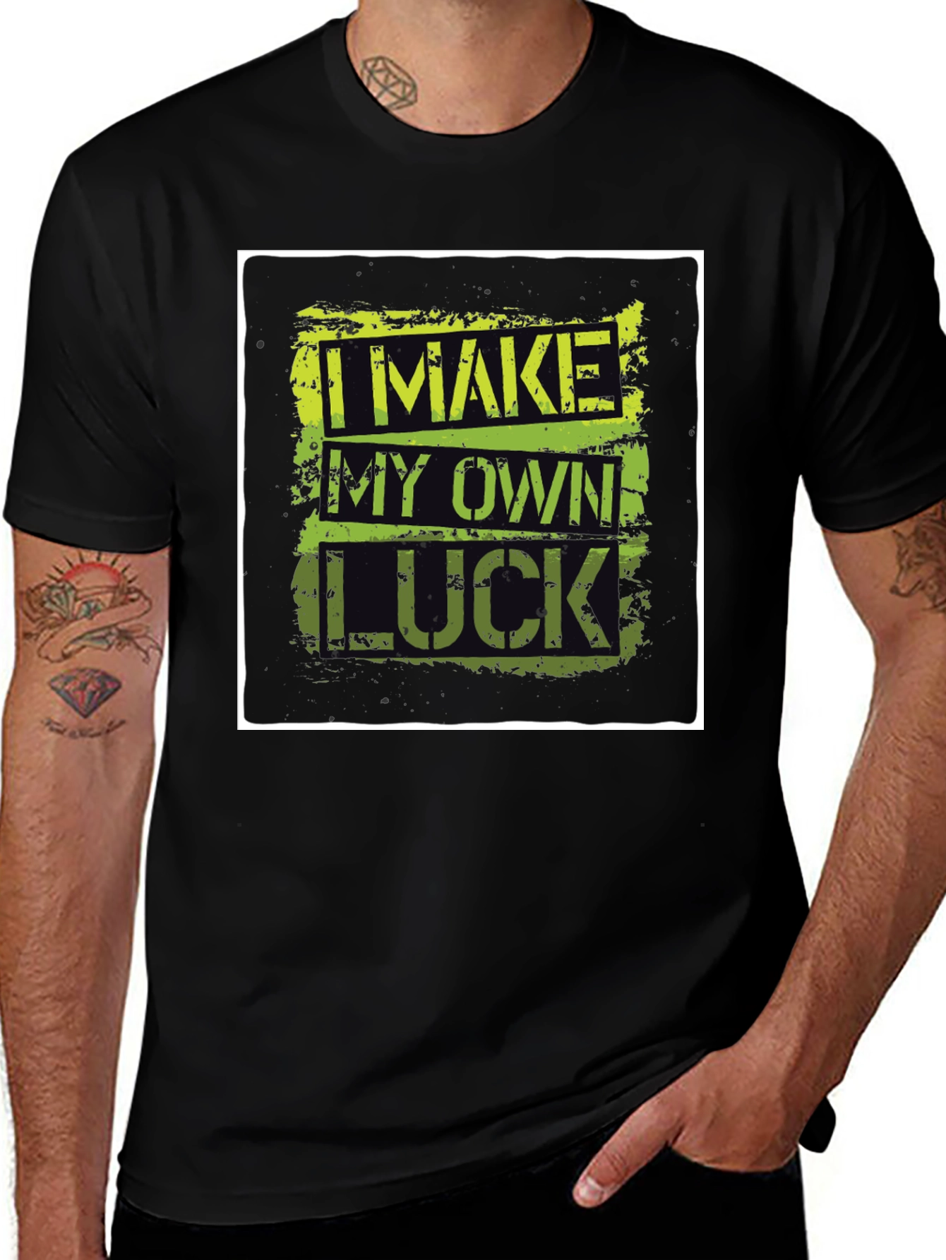 I Make My Own Luck Graphic Tee