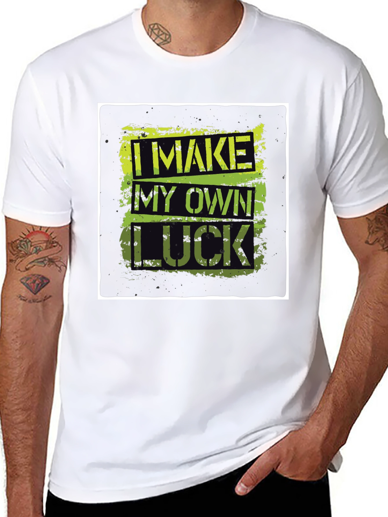 I Make My Own Luck Graphic Tee