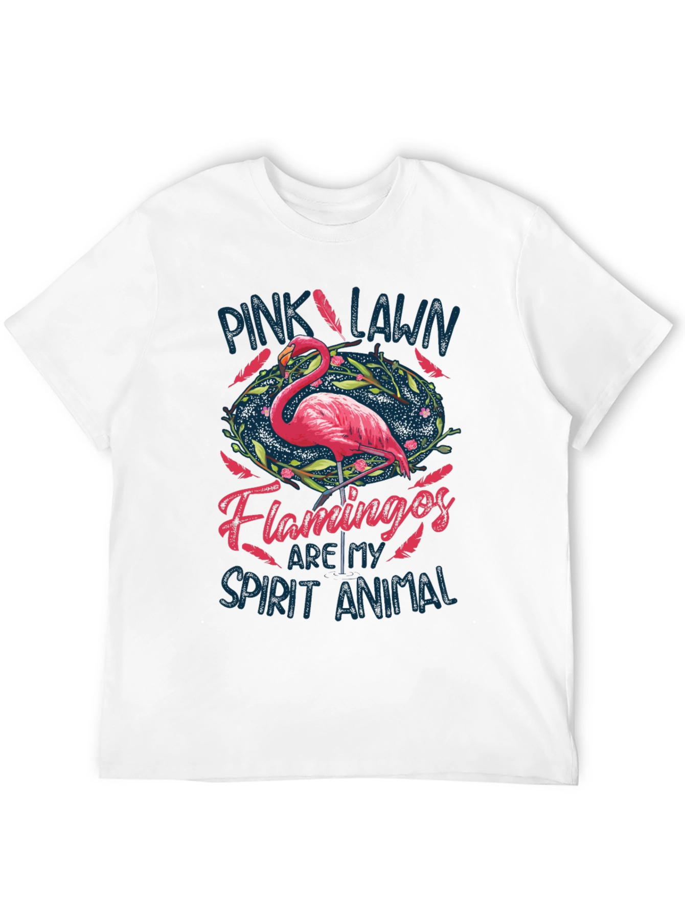 Pink Lawn Flamingos T-Shirt
