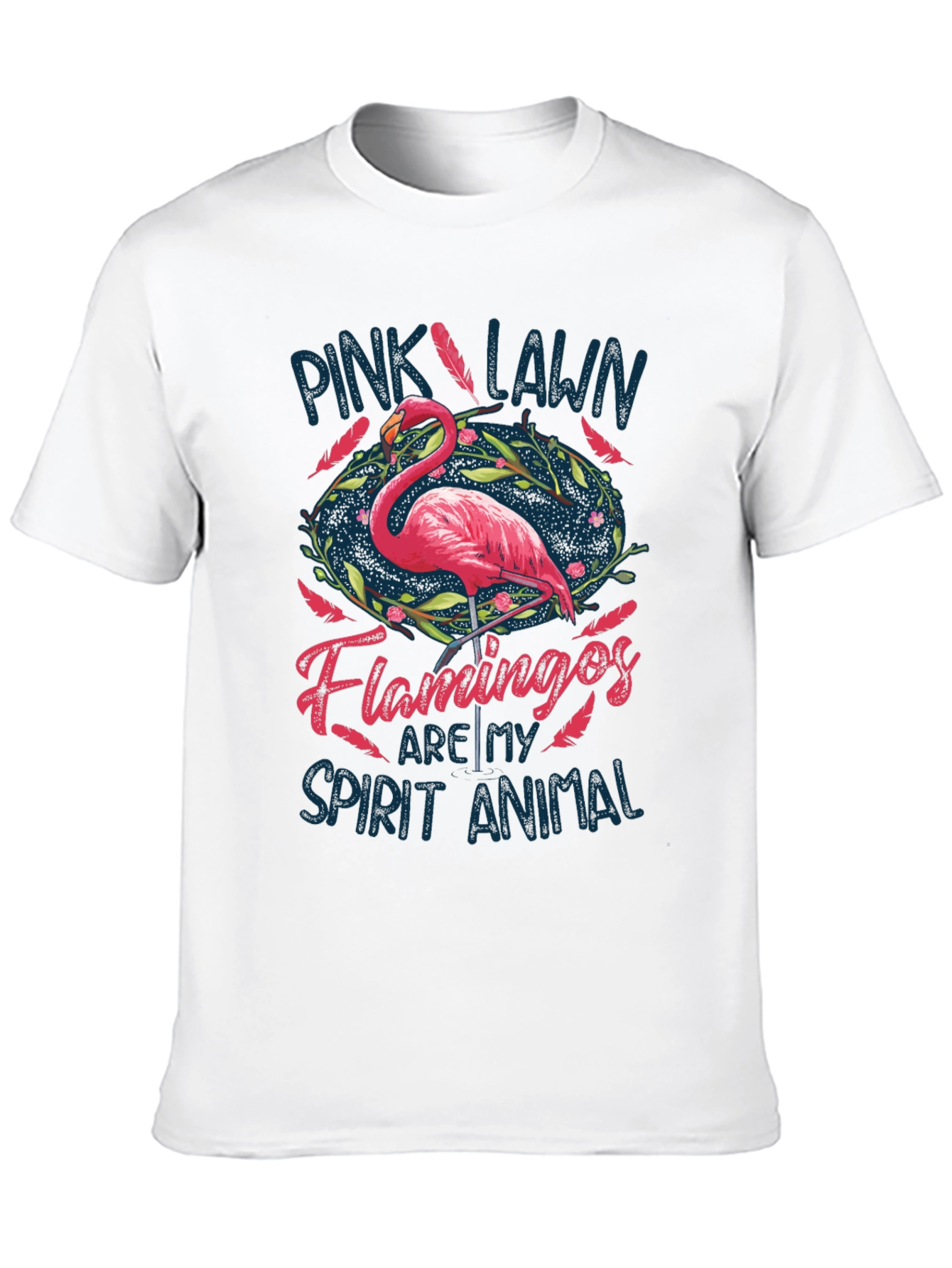 Pink Lawn Flamingos T-Shirt