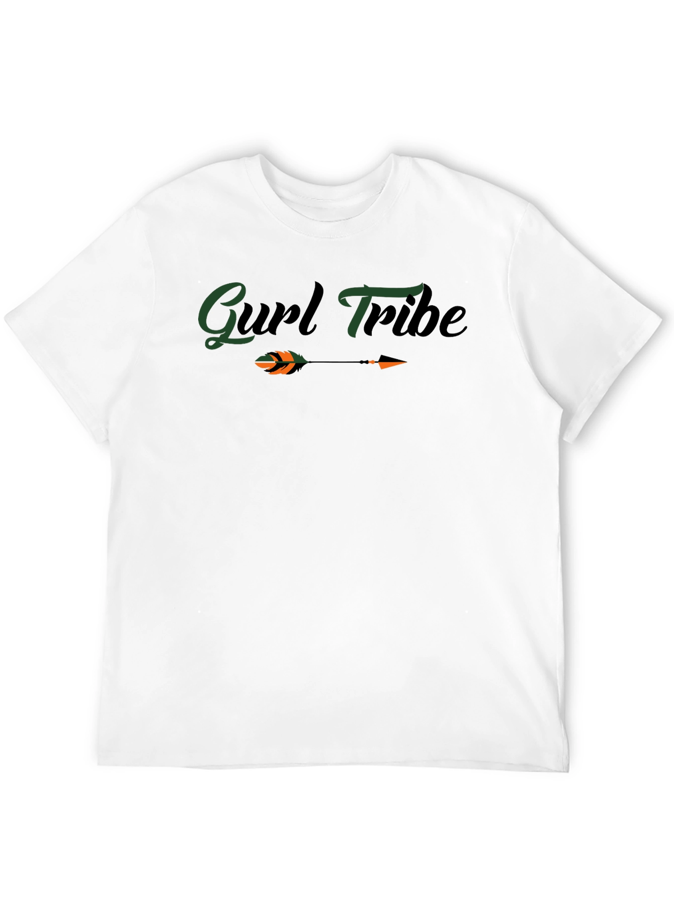 Gurl Tribe Arrow Graphic T-Shirt - Black