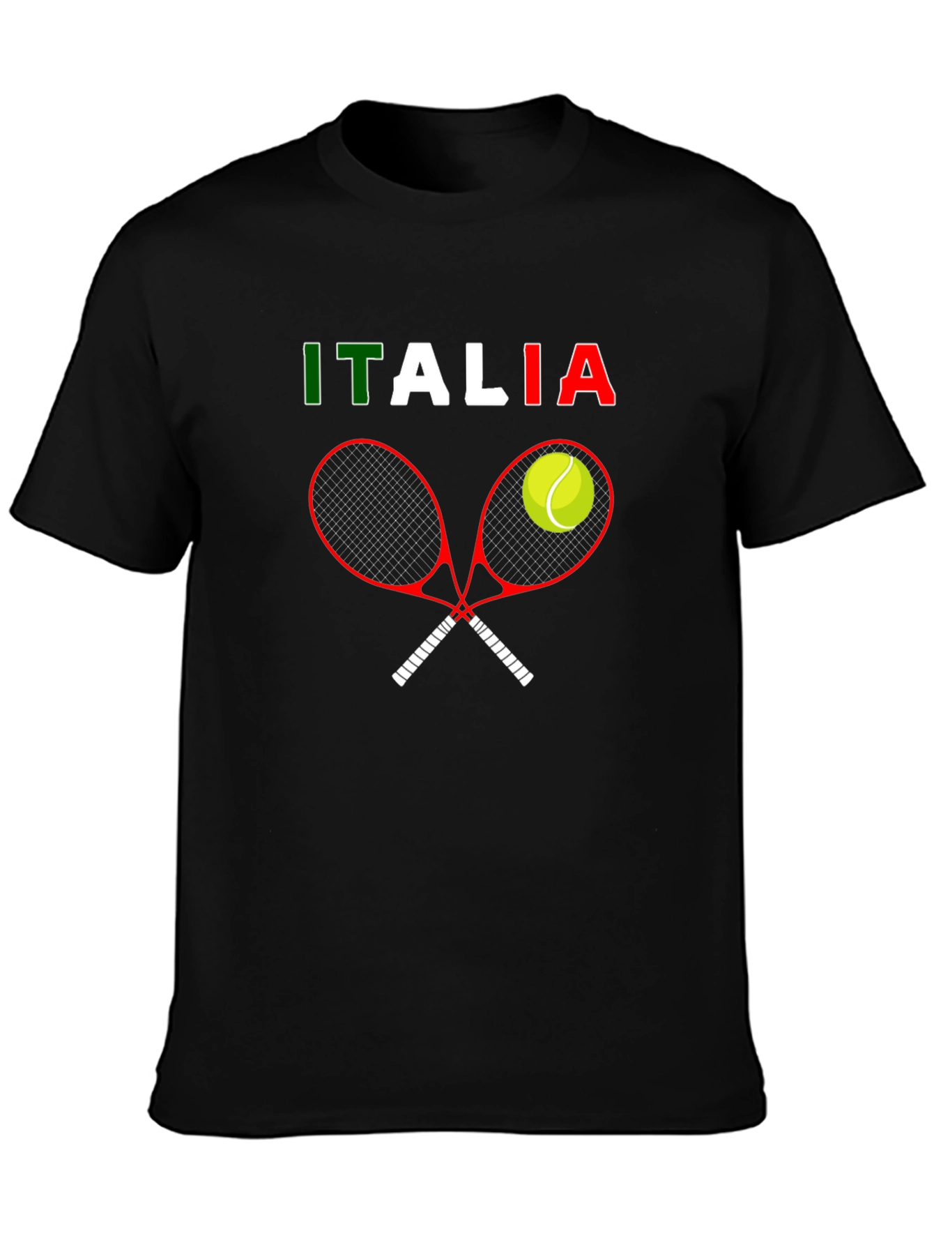 Italia Tennis T-Shirt - Fun Graphic Tee