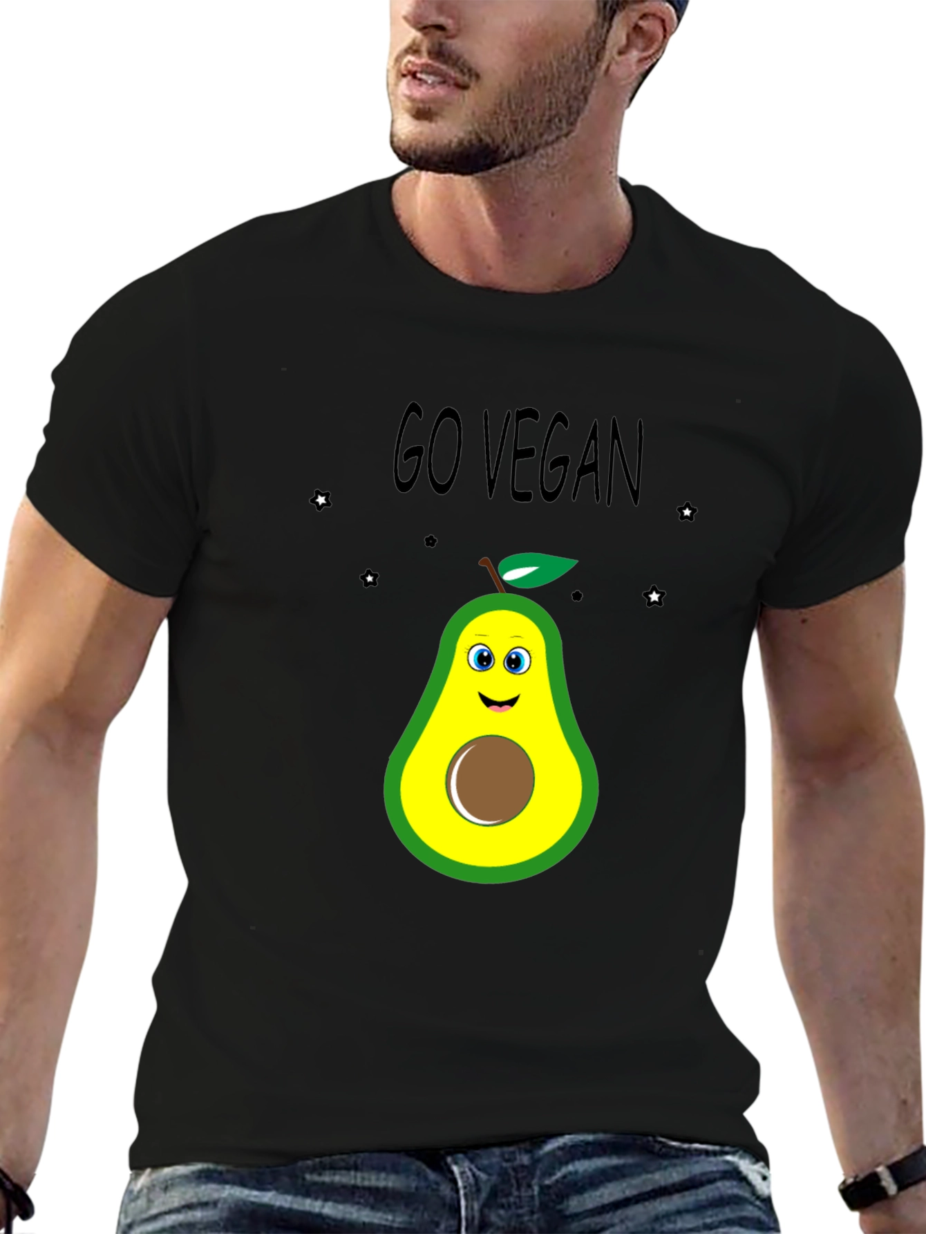 Go Vegan Avocado T-Shirt