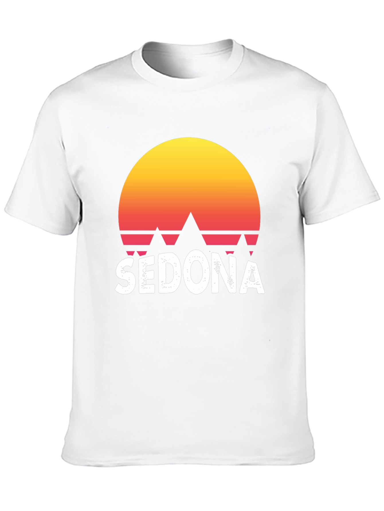 Sedona Sunset Graphic Tee - Retro Style