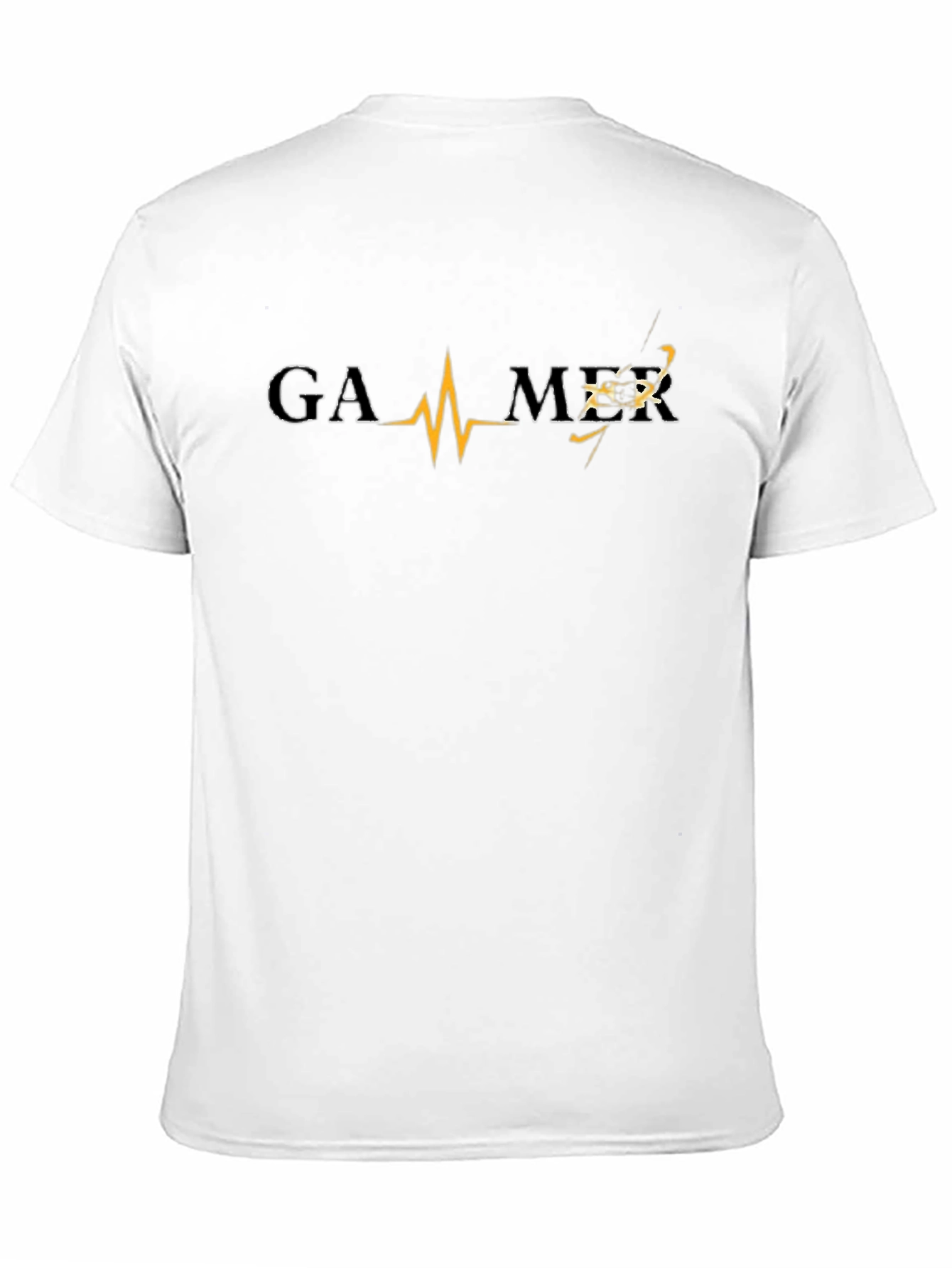 Gamer Heartbeat T-Shirt - Black Gaming Tee