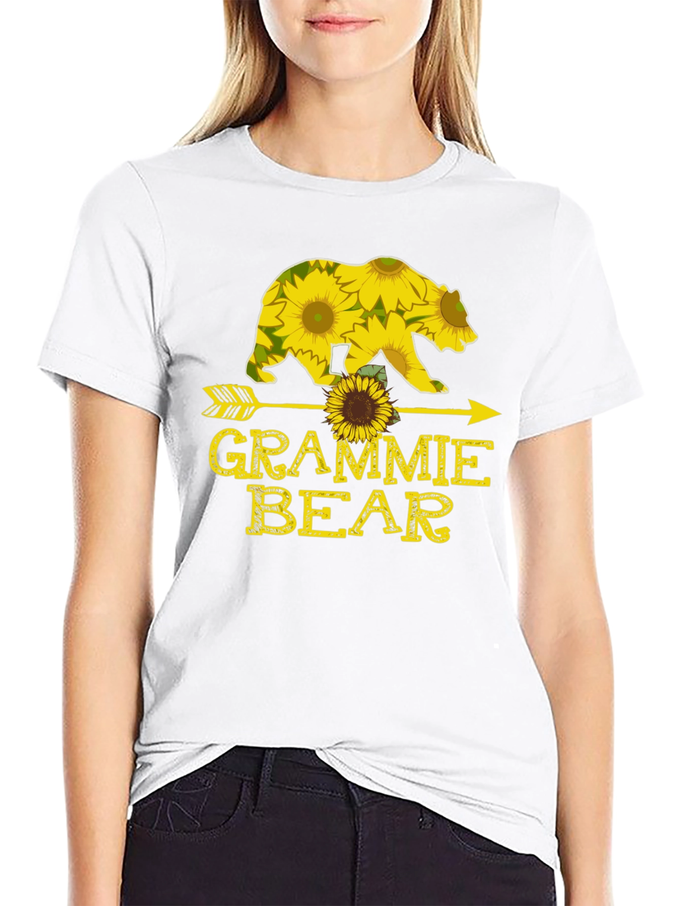 Grammie Bear Sunflower T-Shirt