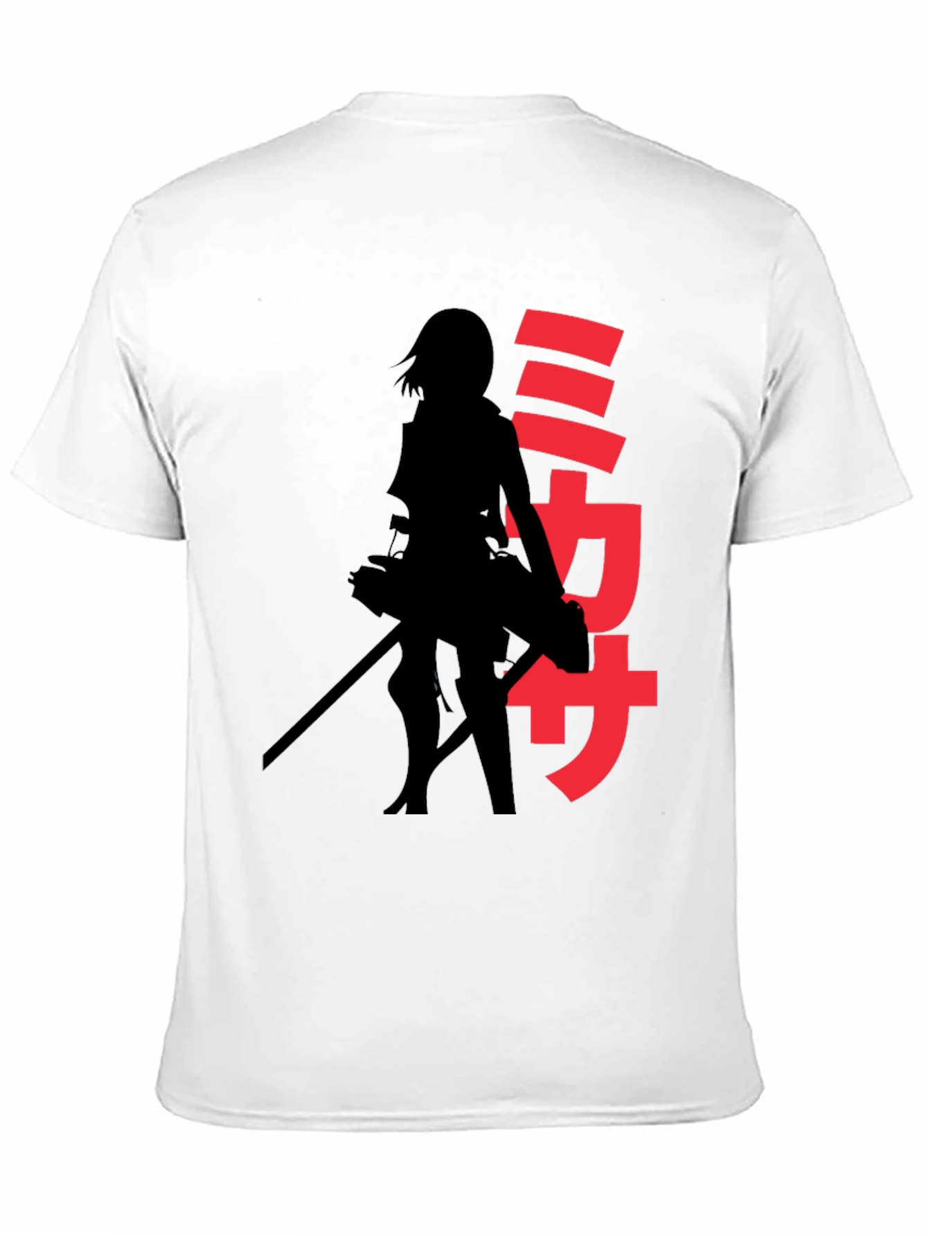 Anime Silhouette Graphic T-Shirt