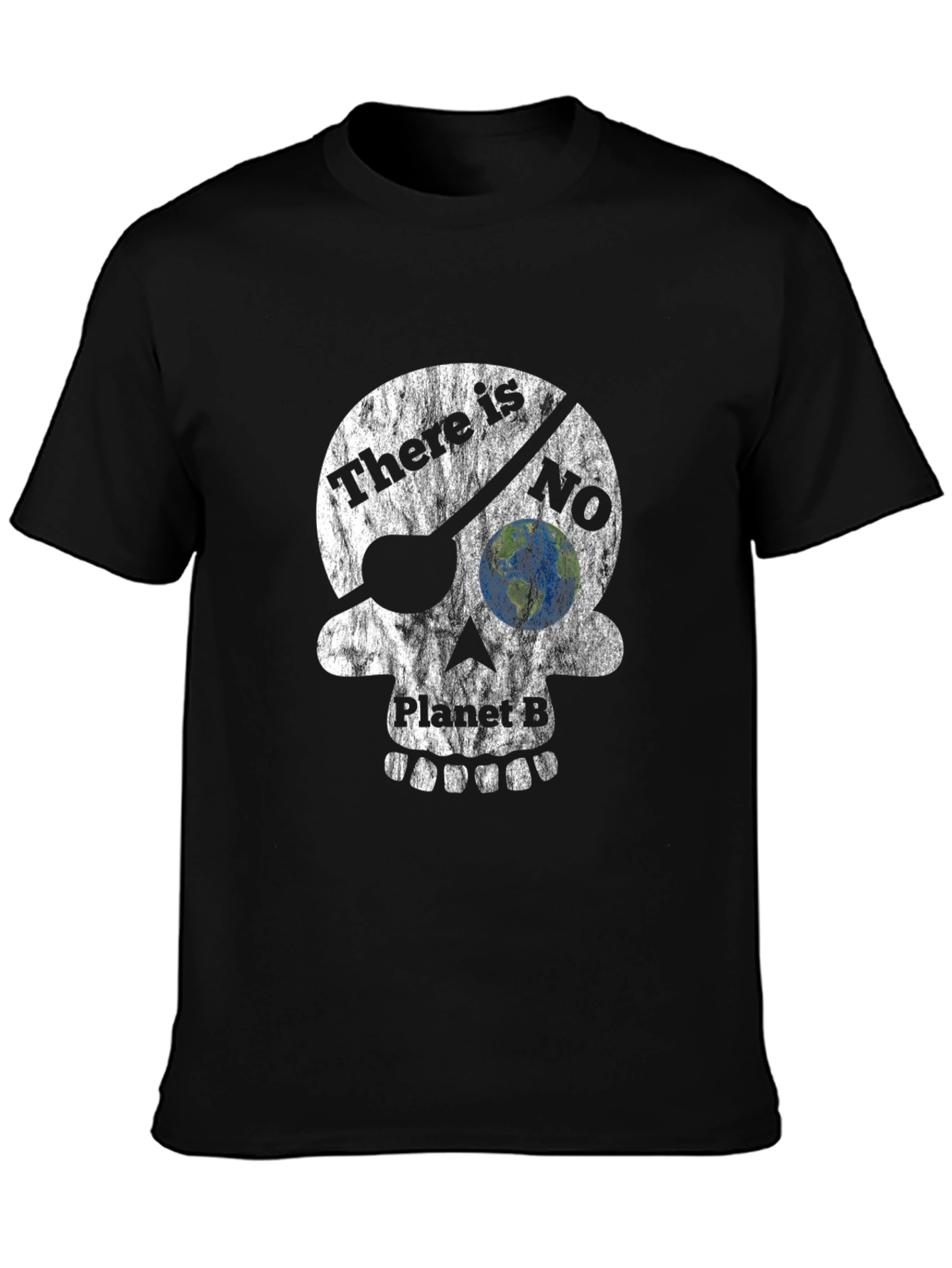 Eco Skull T-Shirt: There Is No Planet B