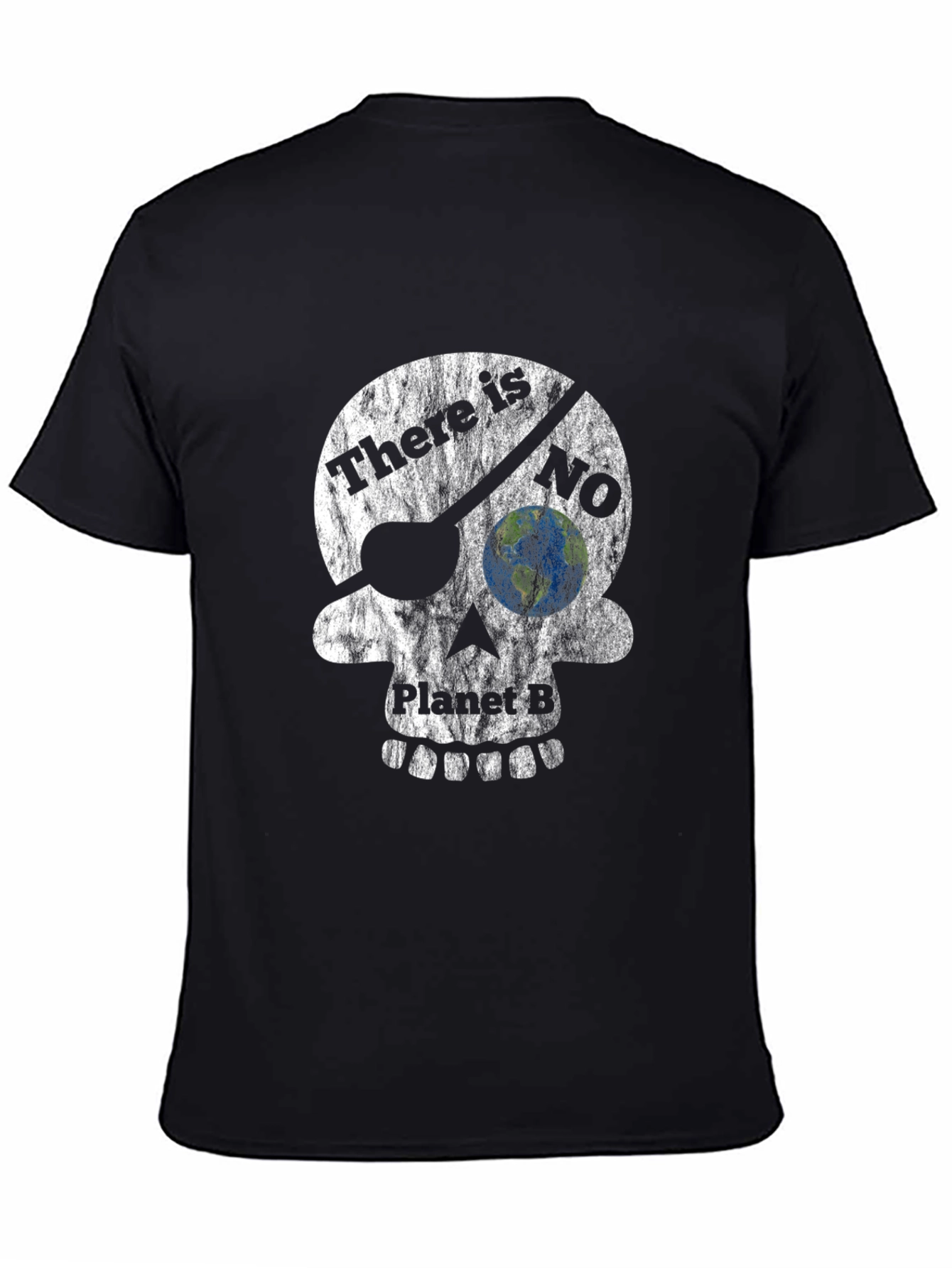 Eco Skull T-Shirt: There Is No Planet B