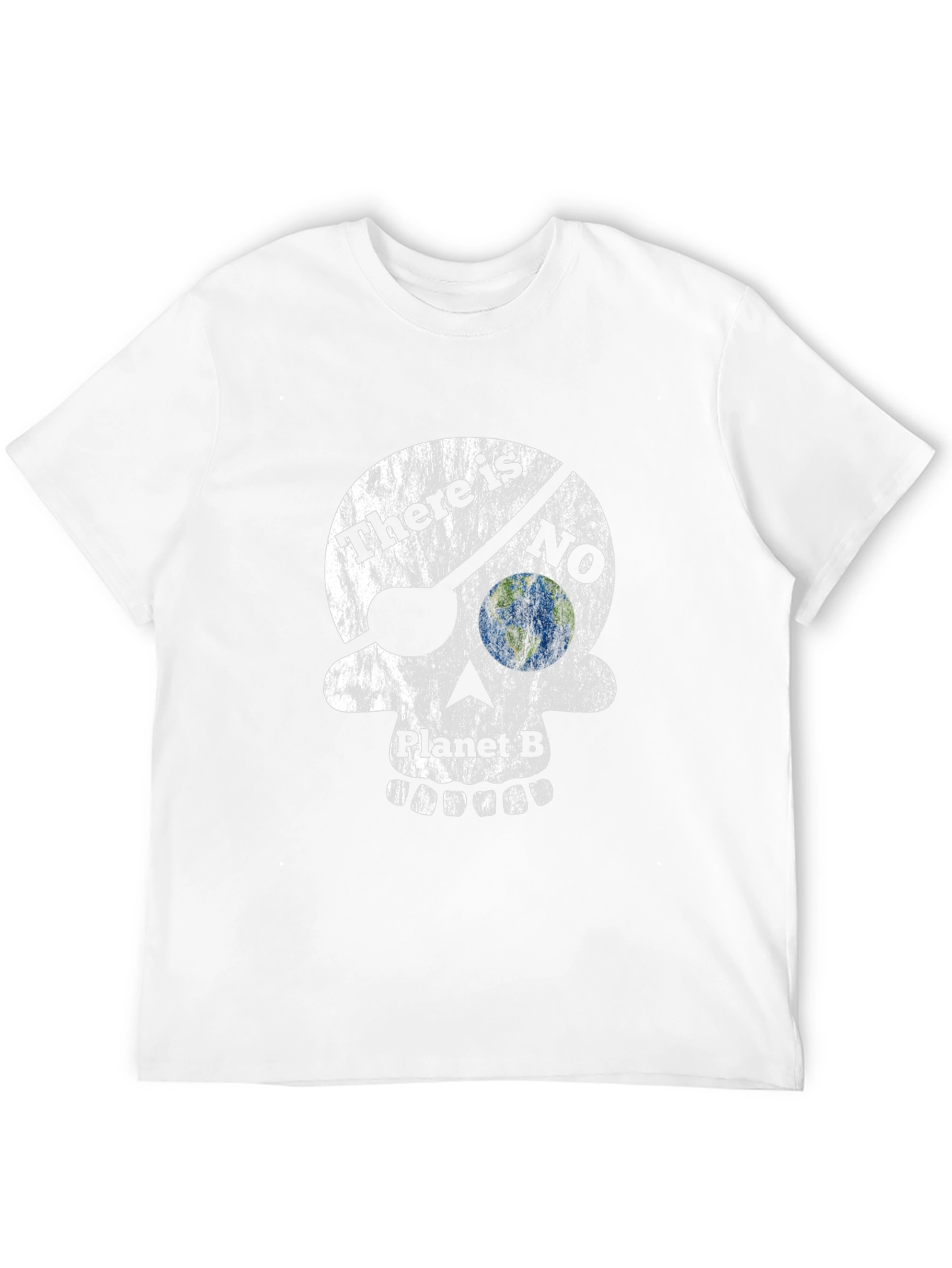 Eco Skull T-Shirt: There Is No Planet B