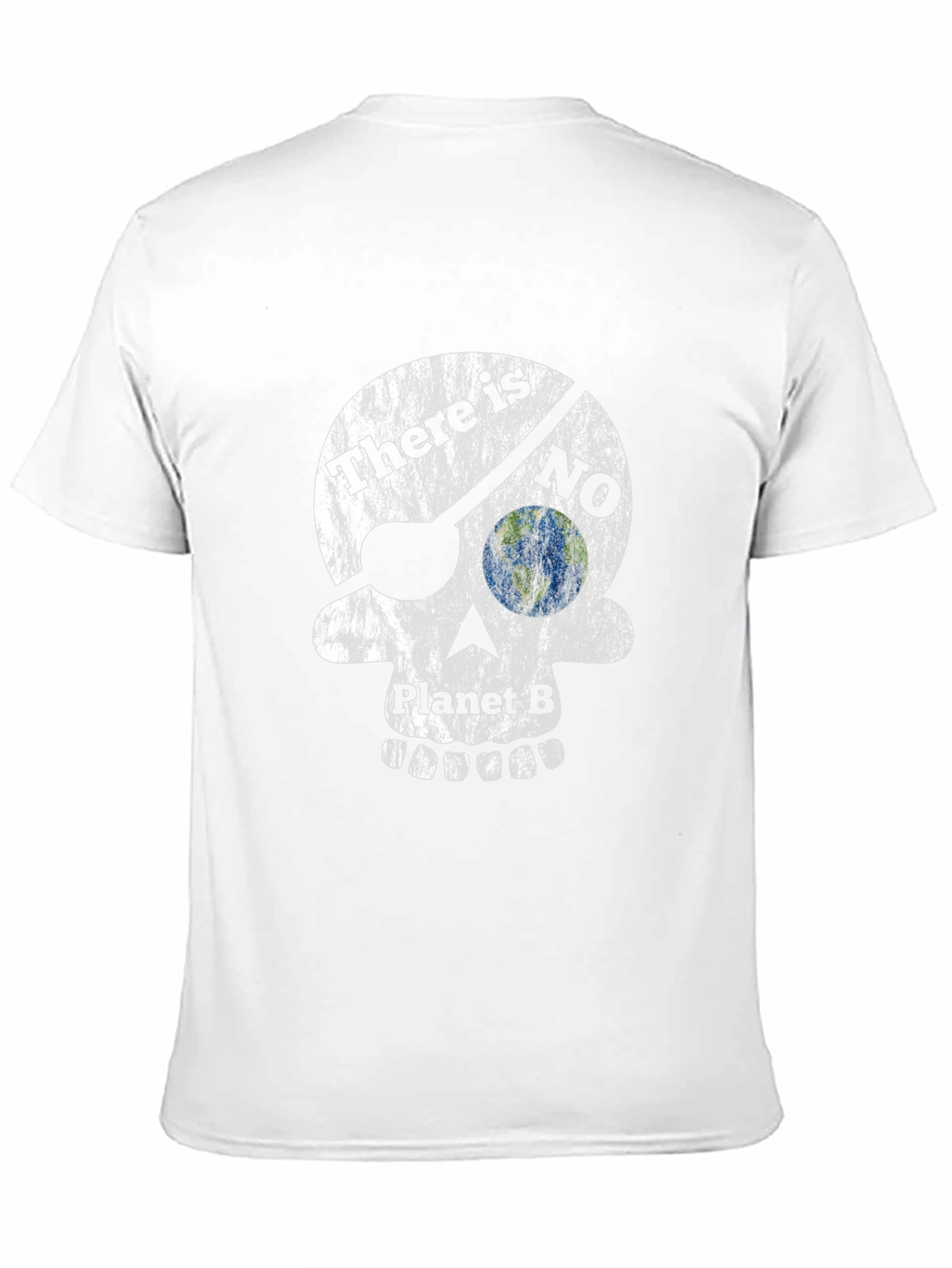 Eco Skull T-Shirt: There Is No Planet B