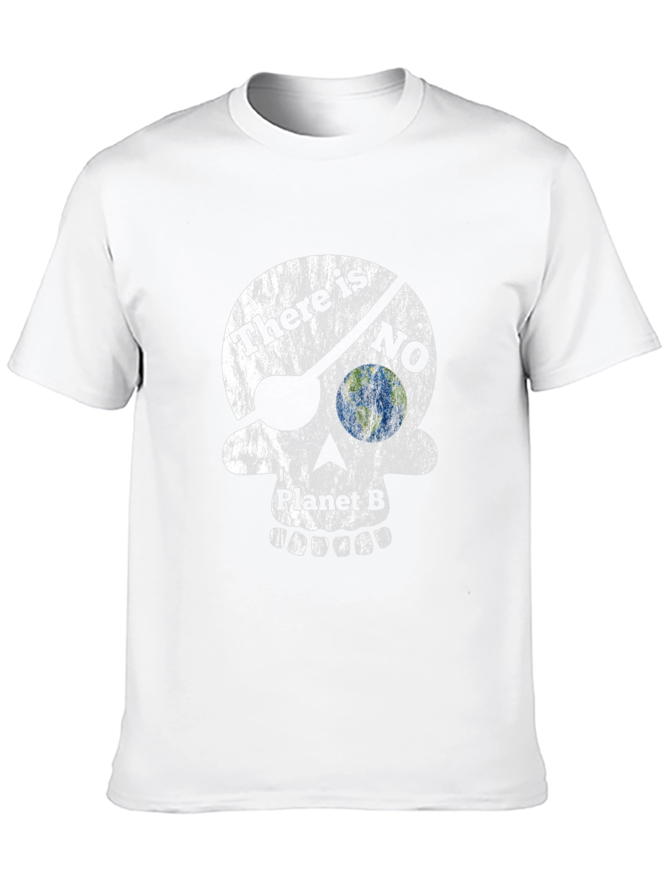 Eco Skull T-Shirt: There Is No Planet B