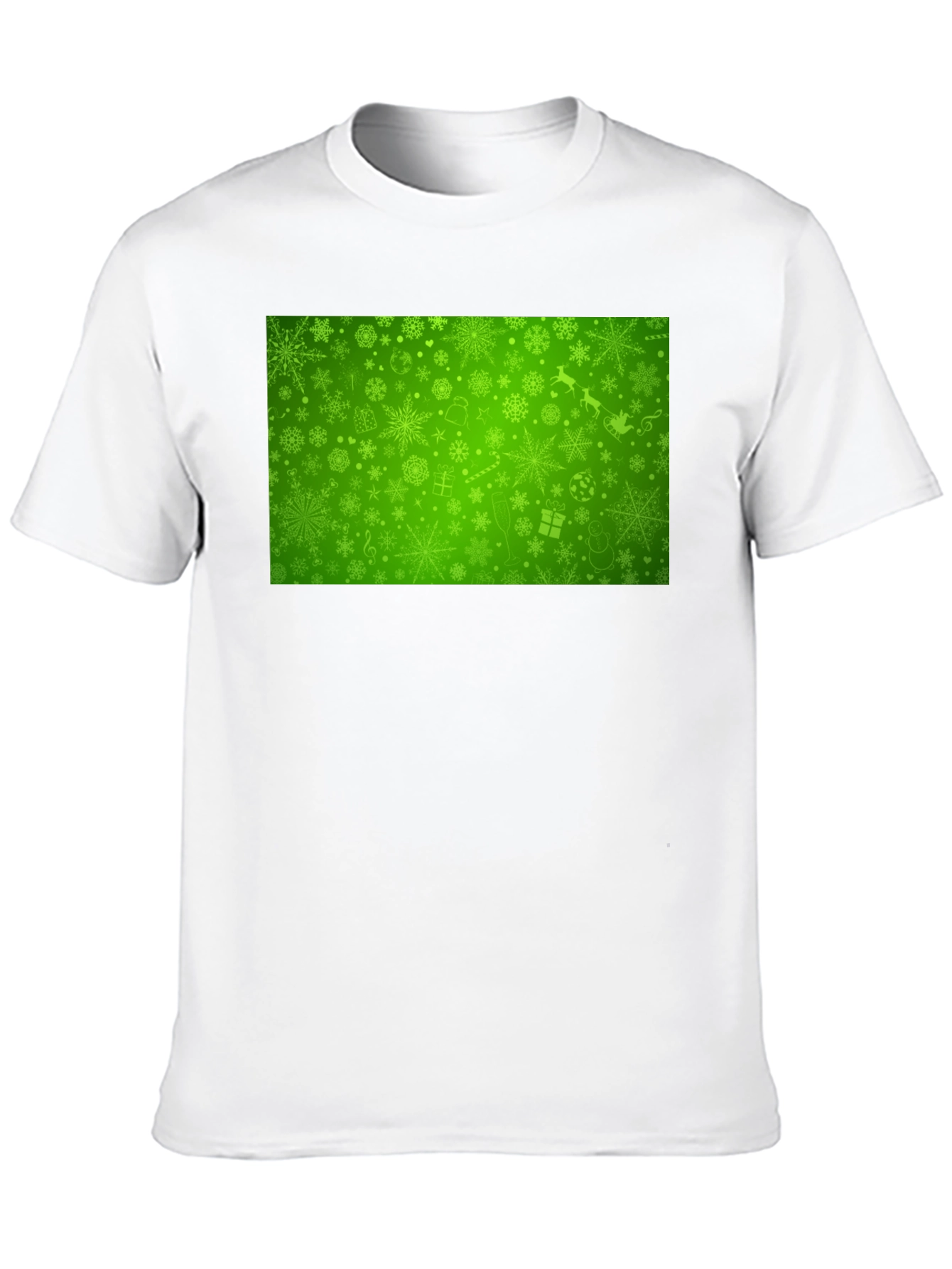 Festive Green Christmas T-Shirt