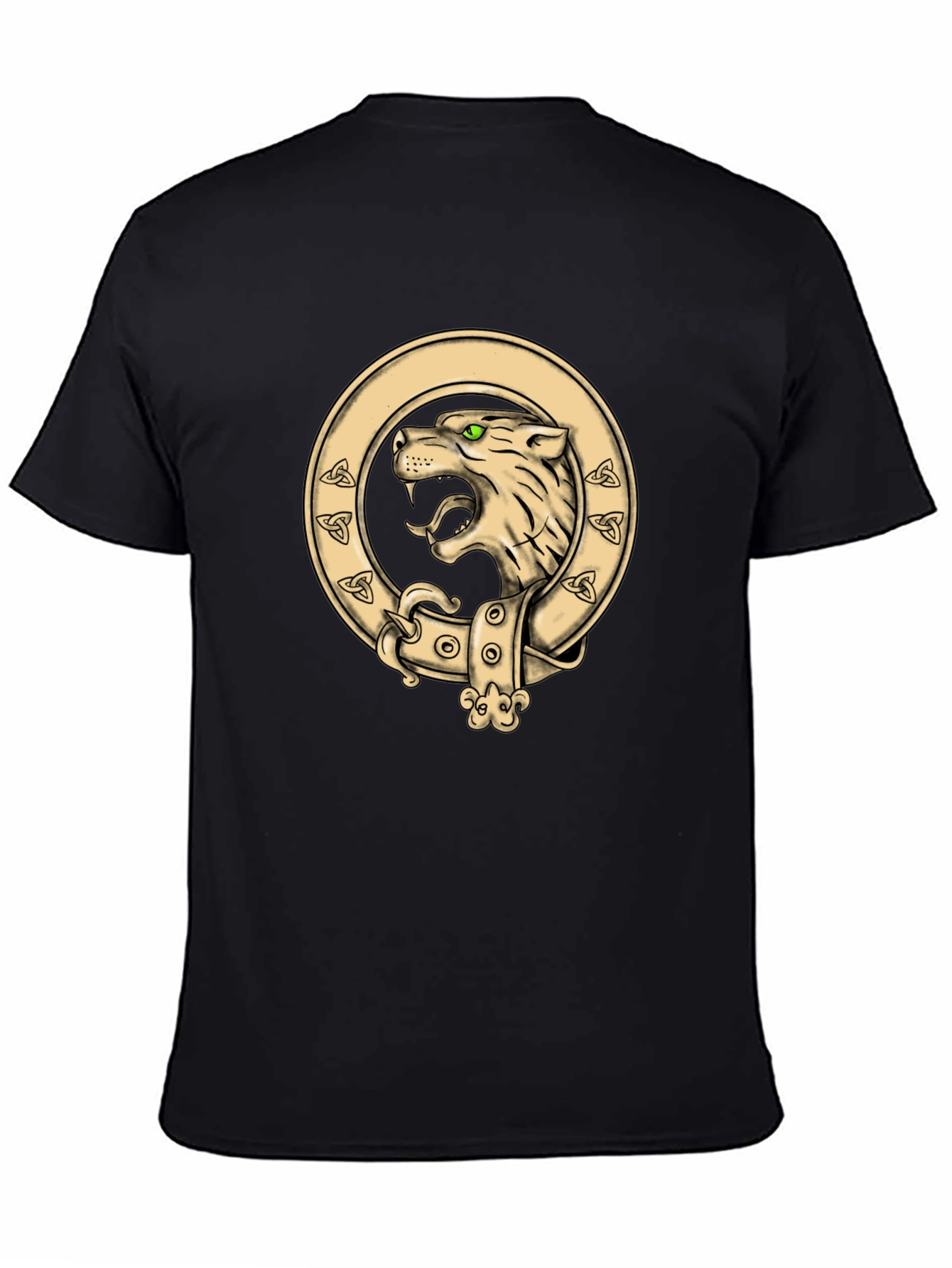 Wolf Crest Graphic Tee - Bold Design