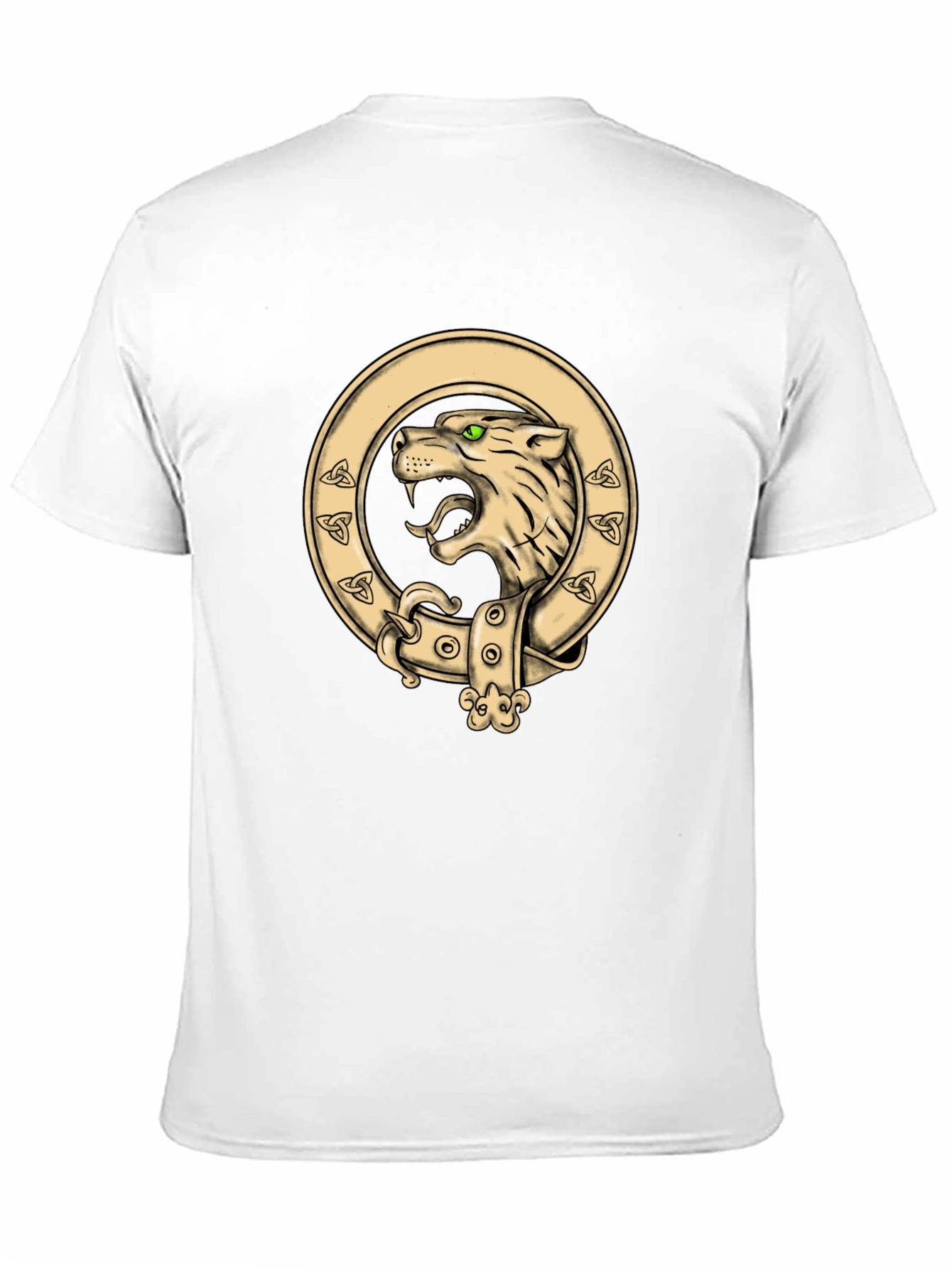 Wolf Crest Graphic Tee - Bold Design