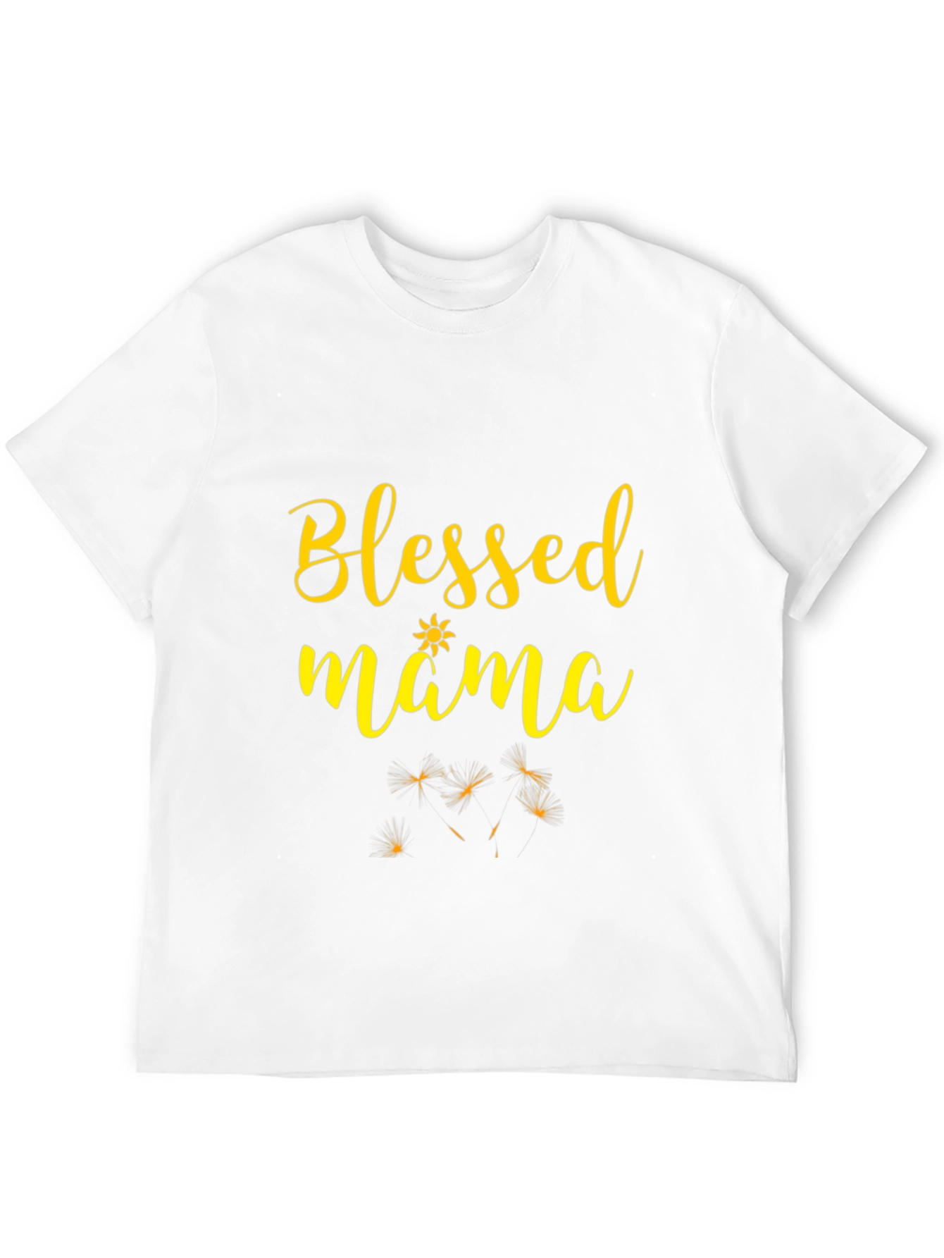 Blessed Mama Graphic Tee - Black