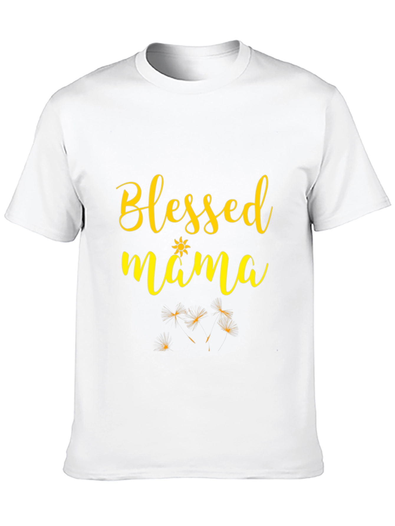 Blessed Mama Graphic Tee - Black