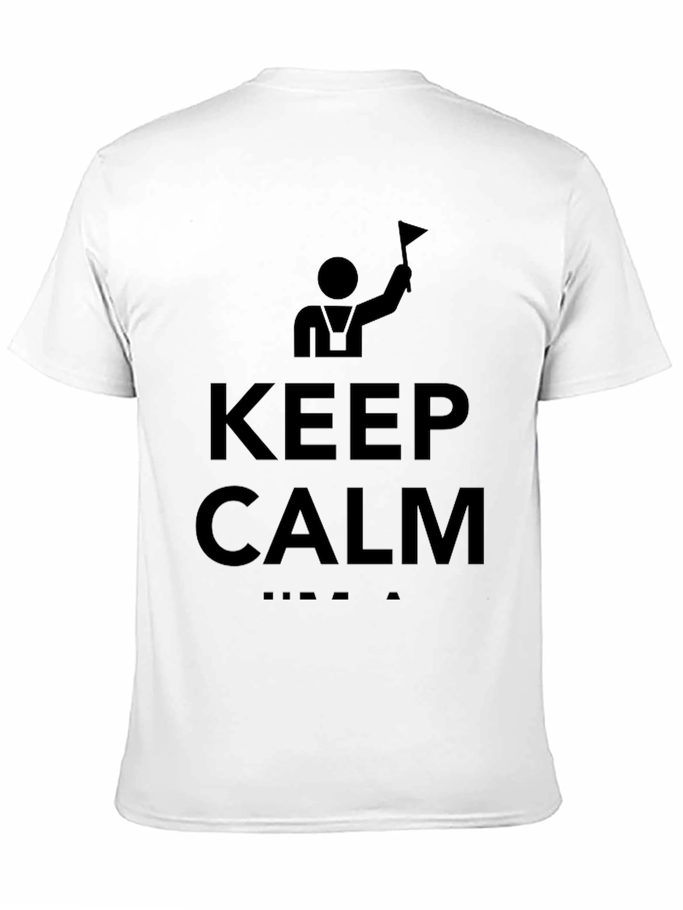 Keep Calm T-Shirt - Black Graphic Tee
