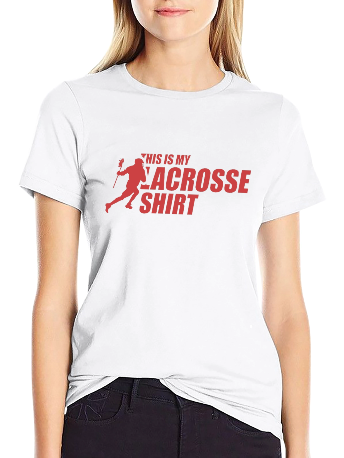 Lacrosse T-Shirt - This Is My Lacrosse Shirt