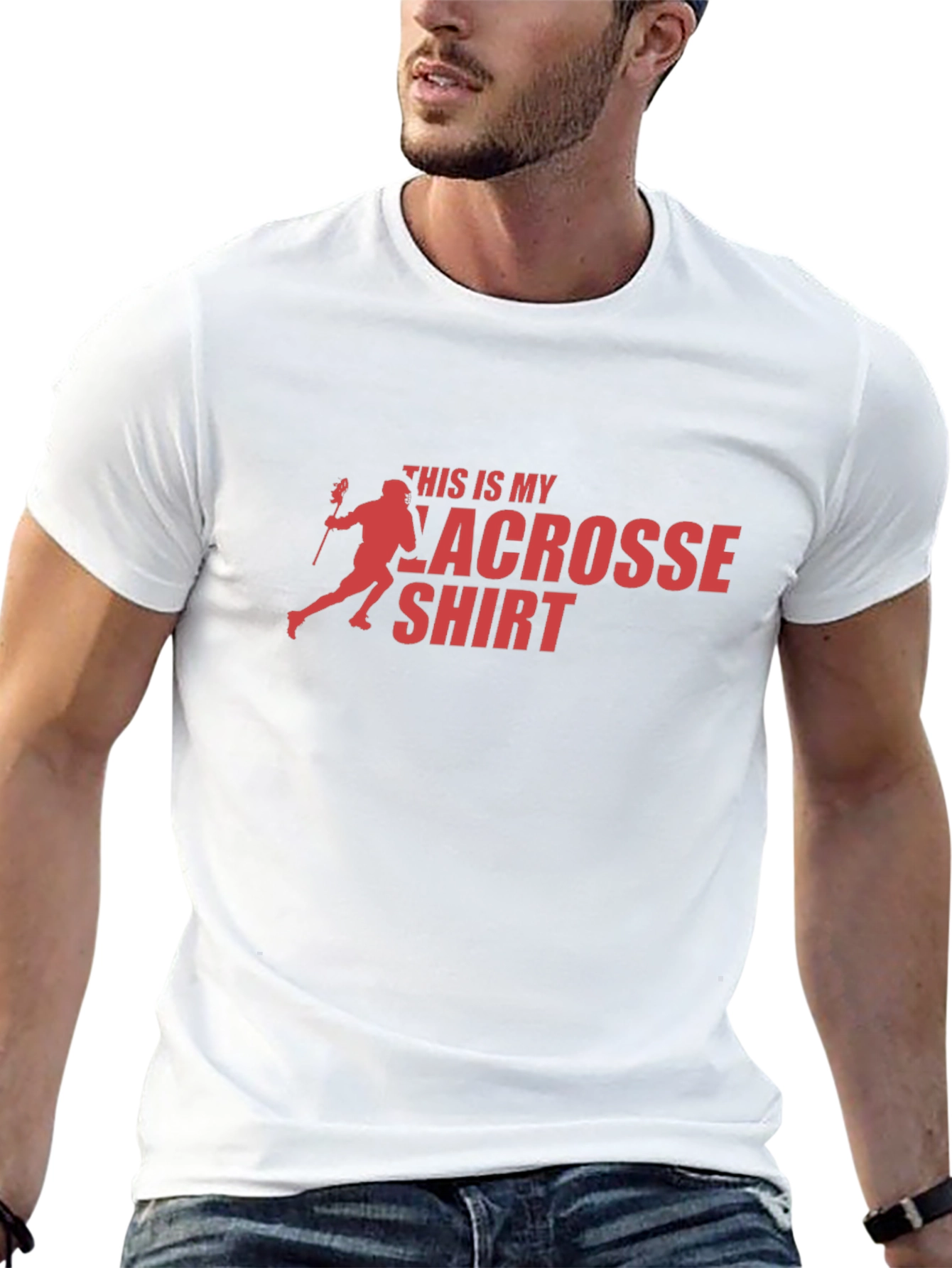 Lacrosse T-Shirt - This Is My Lacrosse Shirt