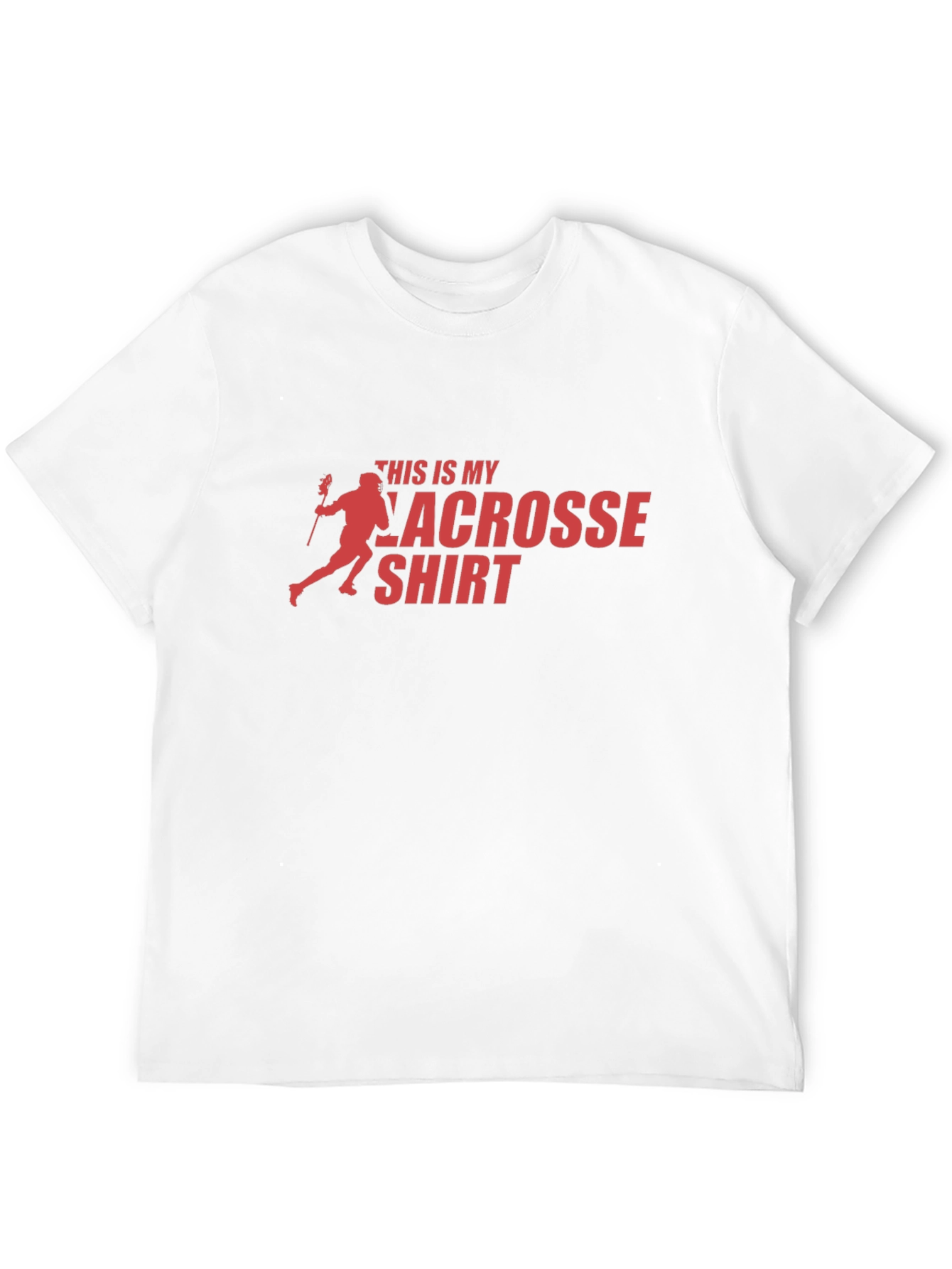 Lacrosse T-Shirt - This Is My Lacrosse Shirt