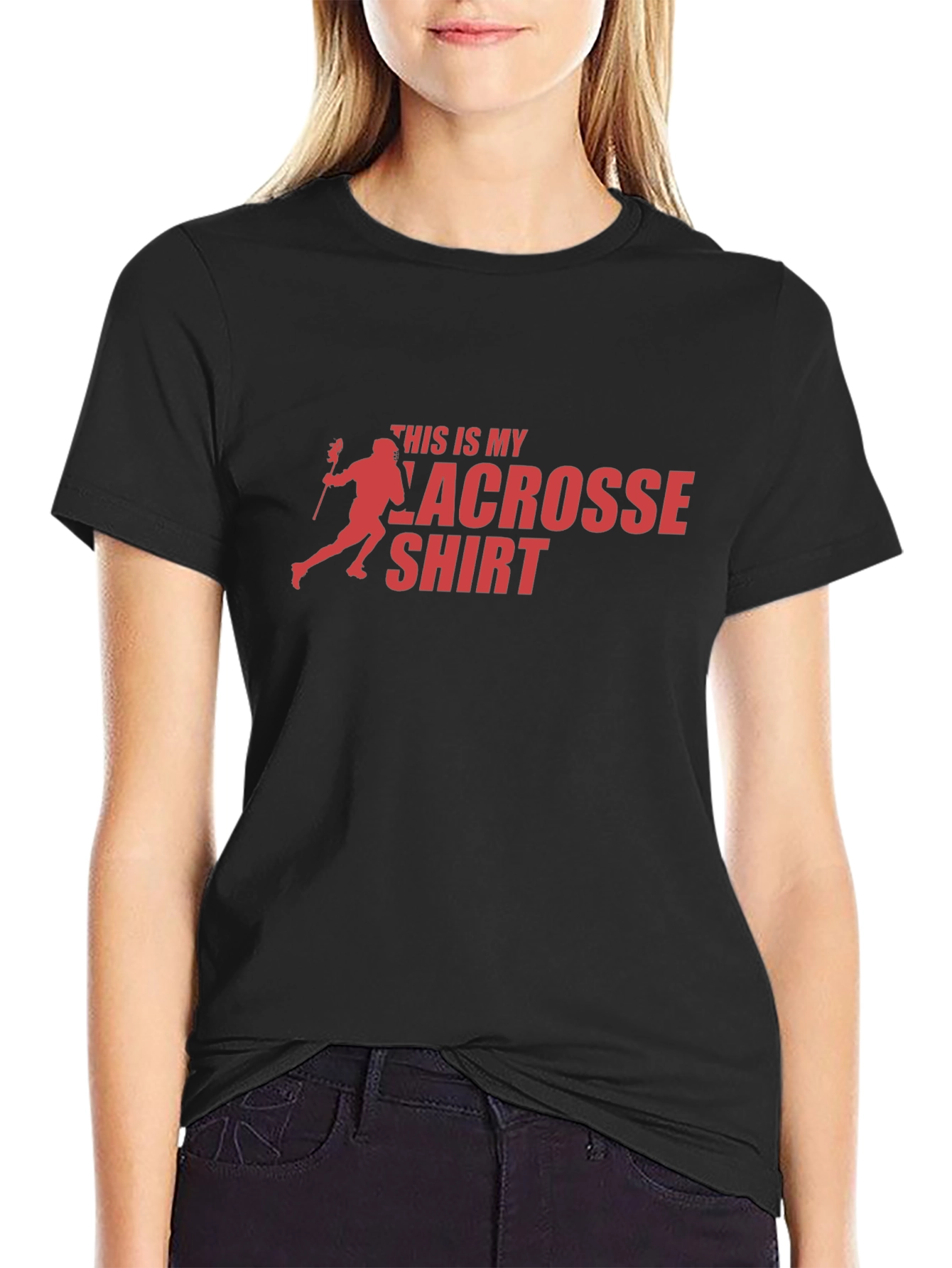 Lacrosse T-Shirt - This Is My Lacrosse Shirt