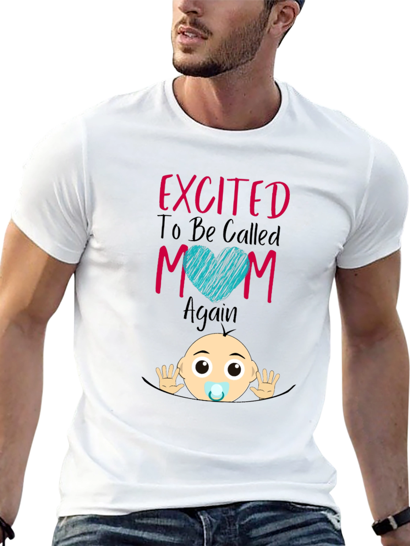 Excited To Be Called Mom Again T-Shirt