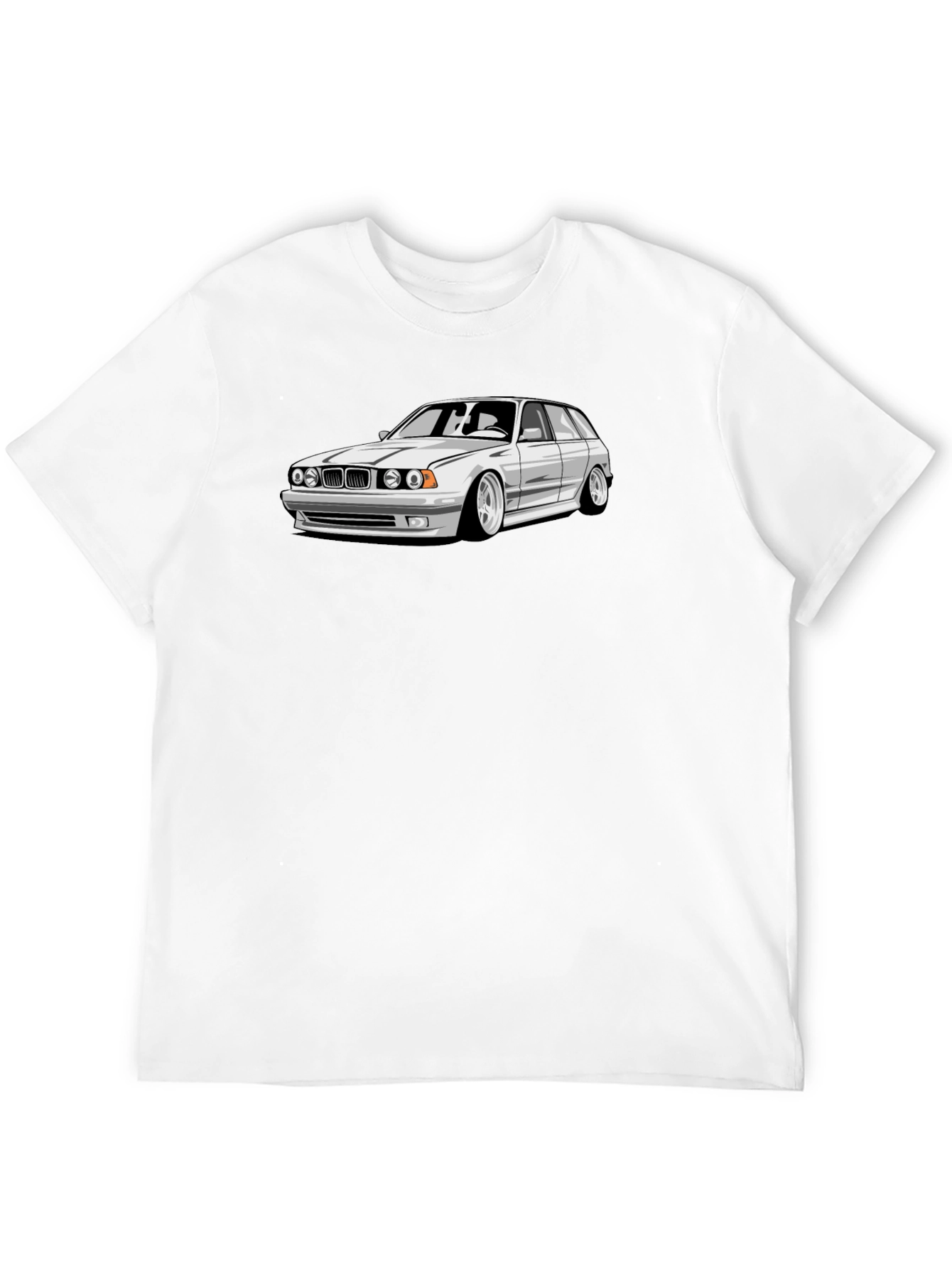 Car Graphic Black Tee - Automotive Enthusiast Apparel