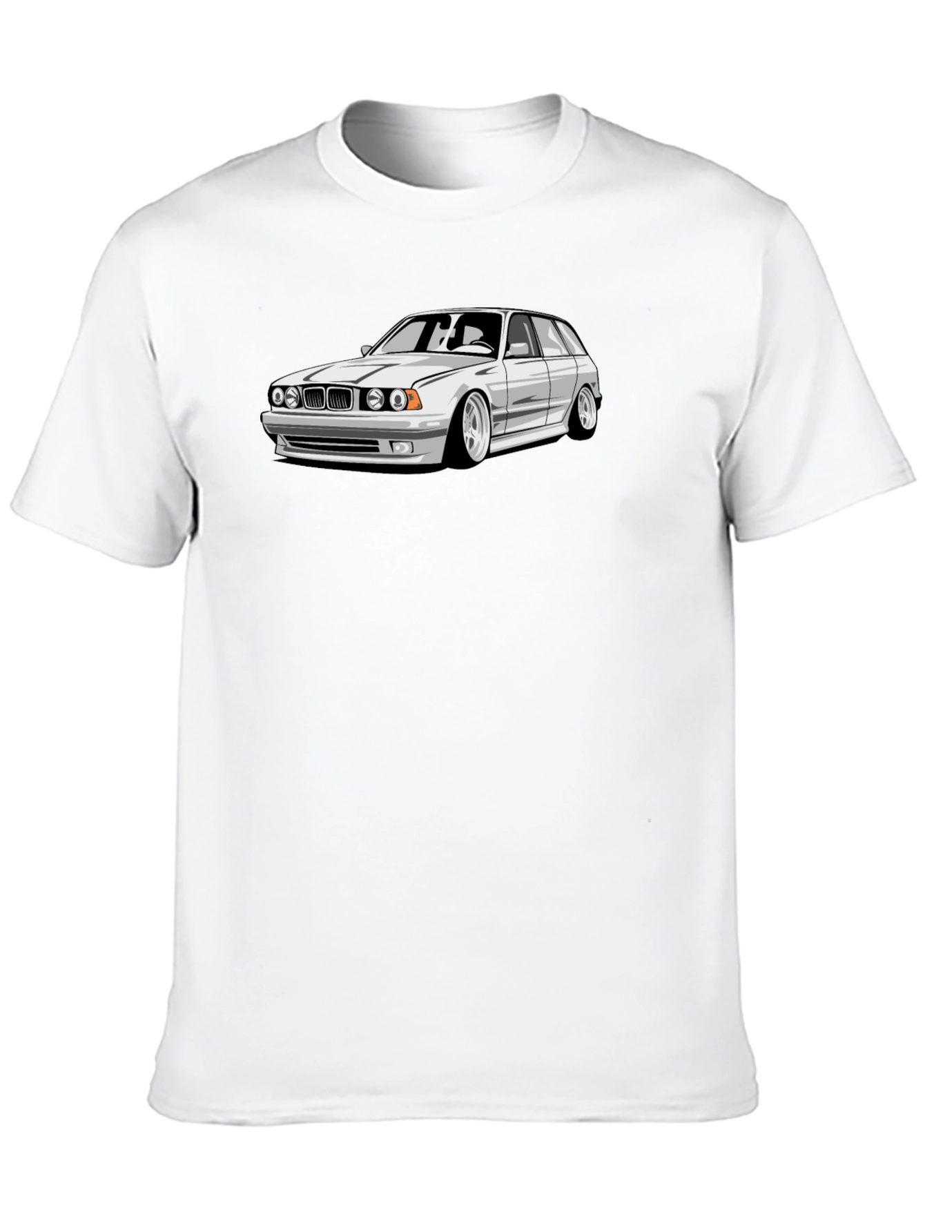 Car Graphic Black Tee - Automotive Enthusiast Apparel