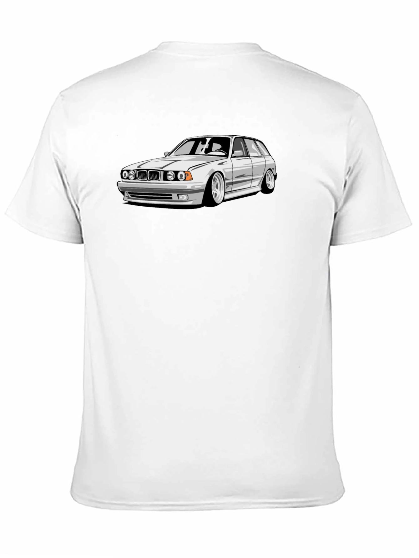 Car Graphic Black Tee - Automotive Enthusiast Apparel