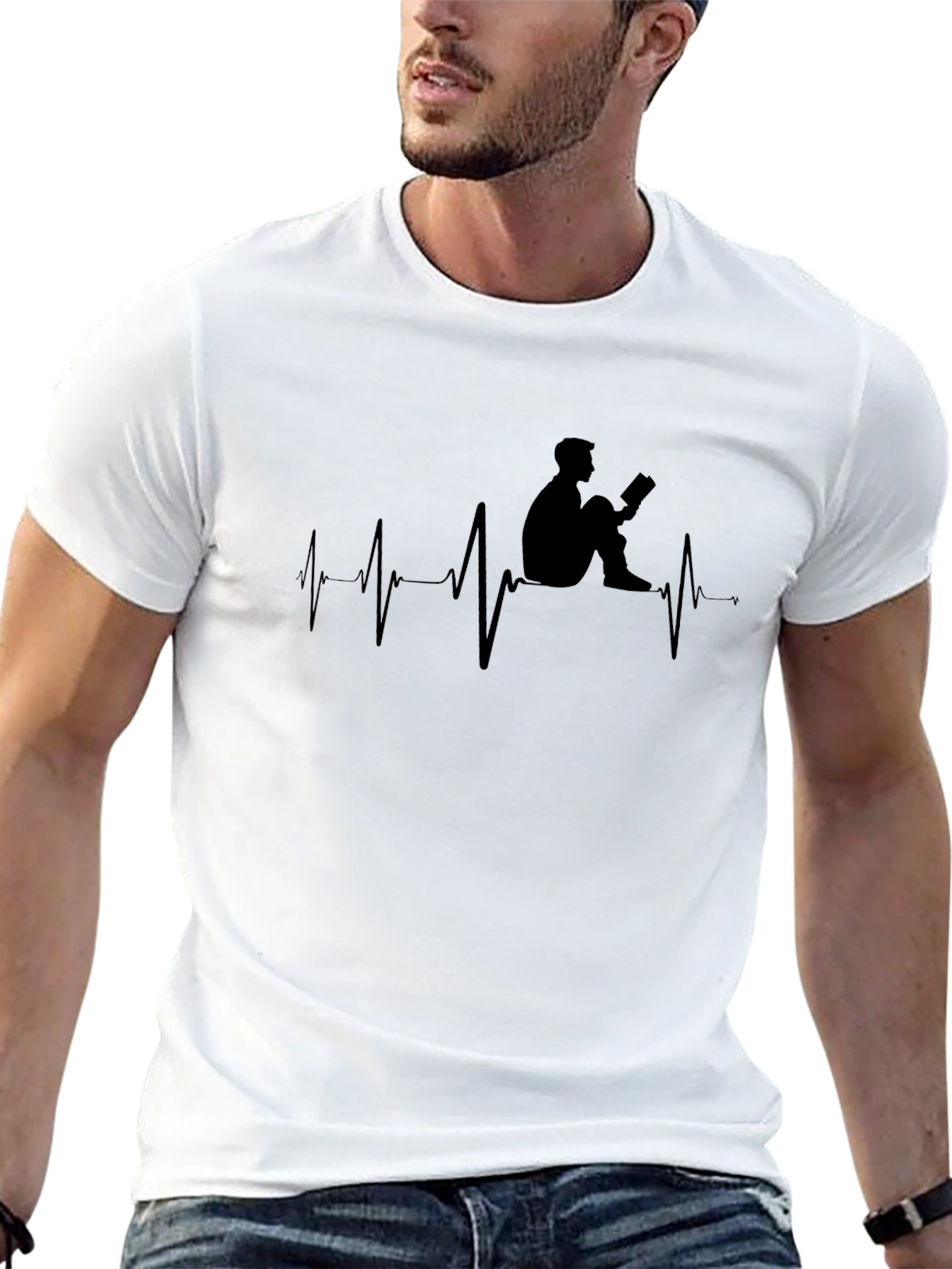 Readers Heartbeat T-Shirt - Book Lover Tee