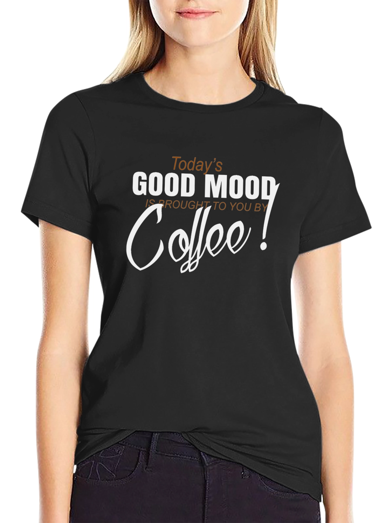 Todays Good Mood Coffee Graphic Tee