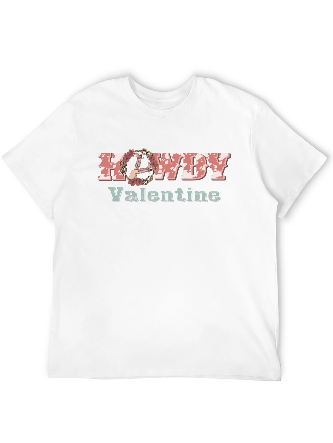 Howdy Valentine Graphic Tee - Western Love