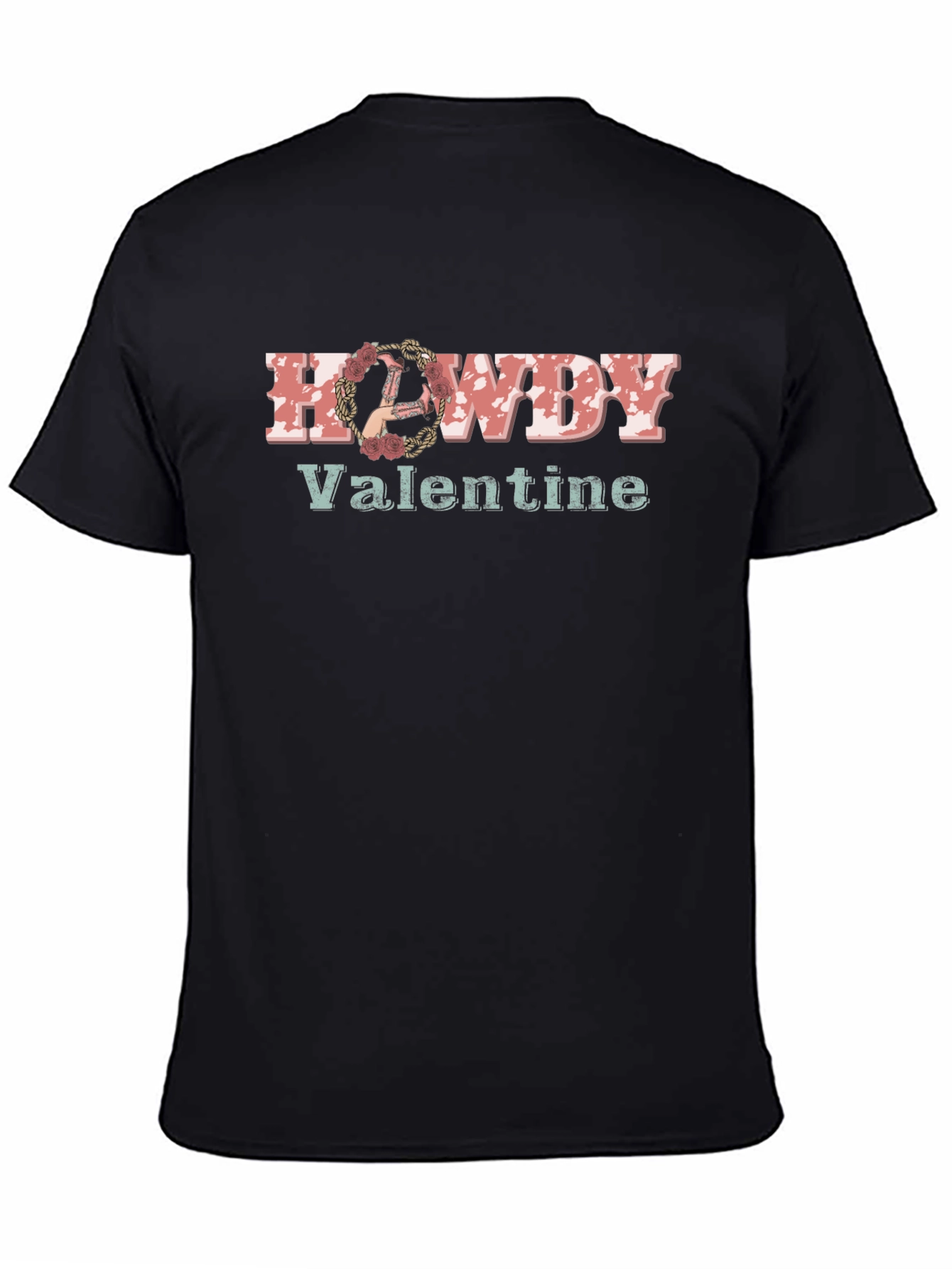 Howdy Valentine Graphic Tee - Western Love