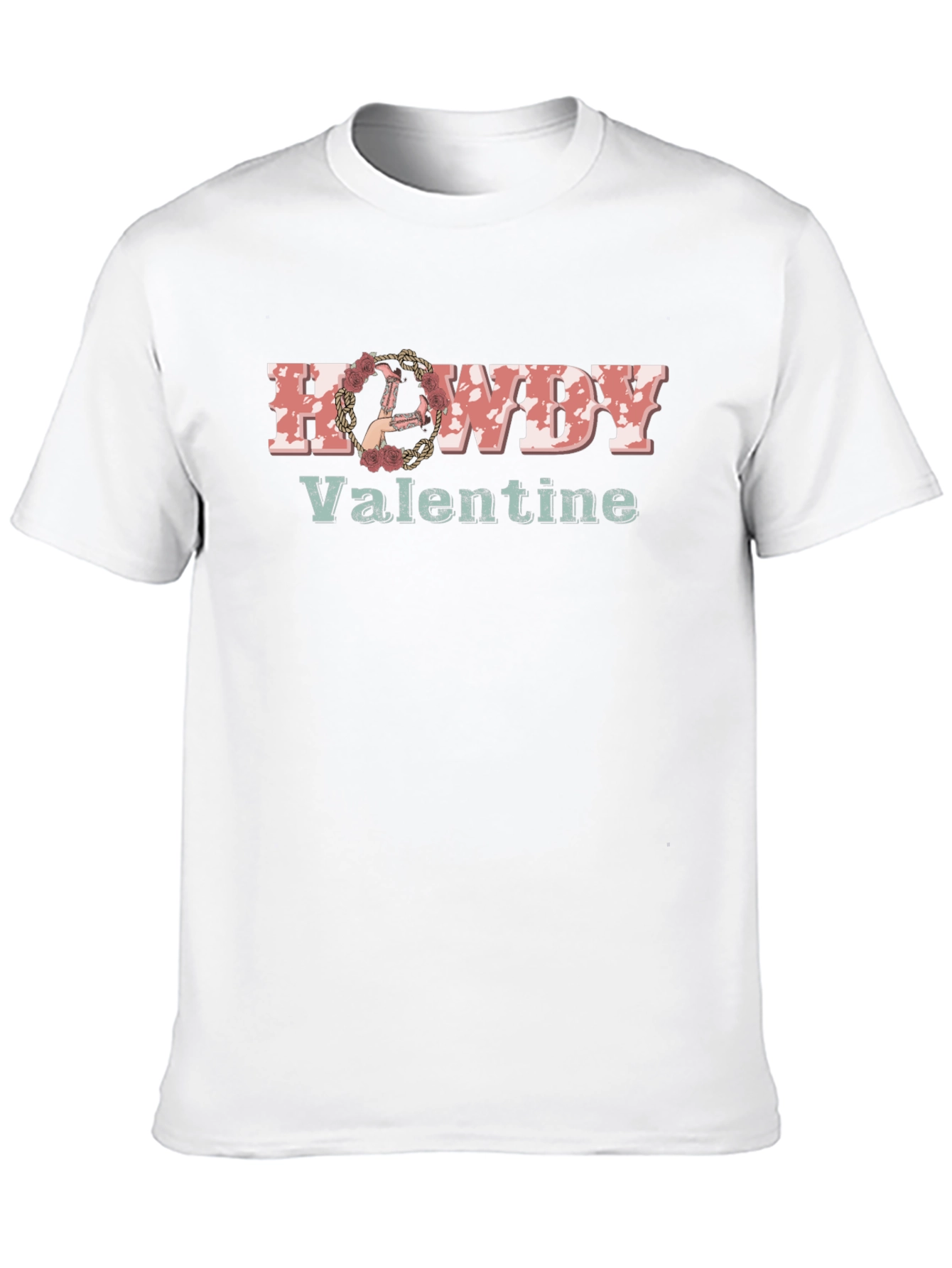 Howdy Valentine Graphic Tee - Western Love