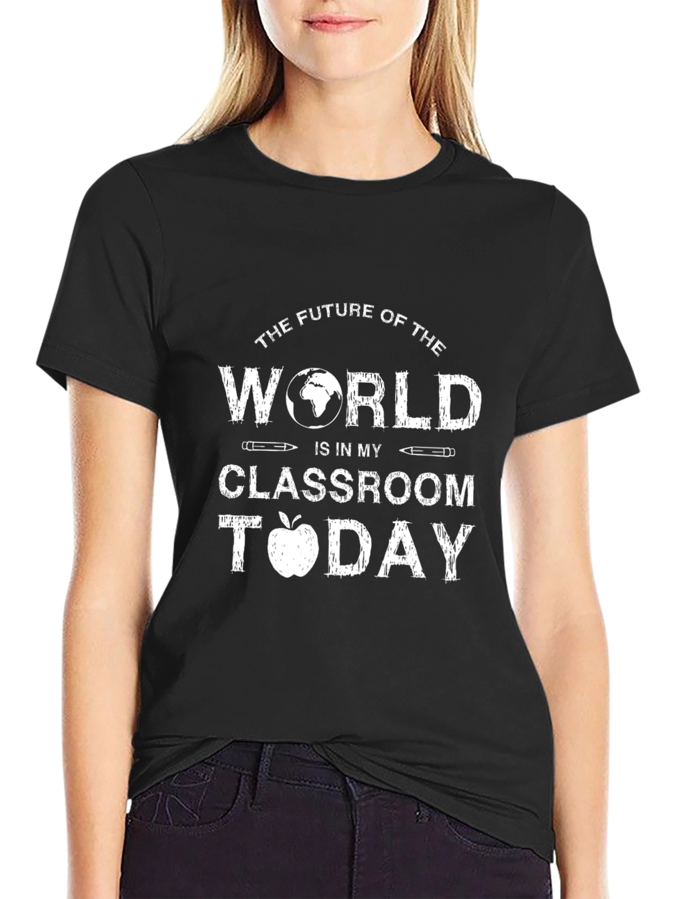 Future World Teacher T-Shirt - Classroom Today