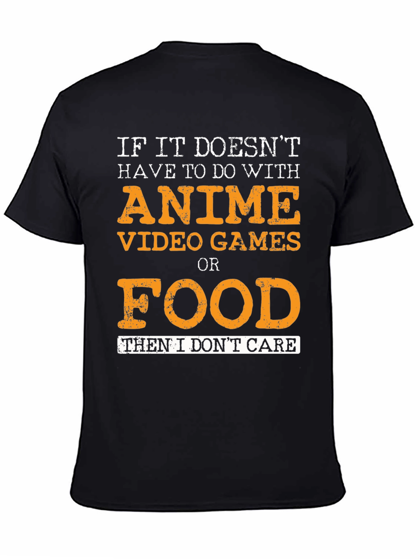 Anime Video Games Food T-Shirt
