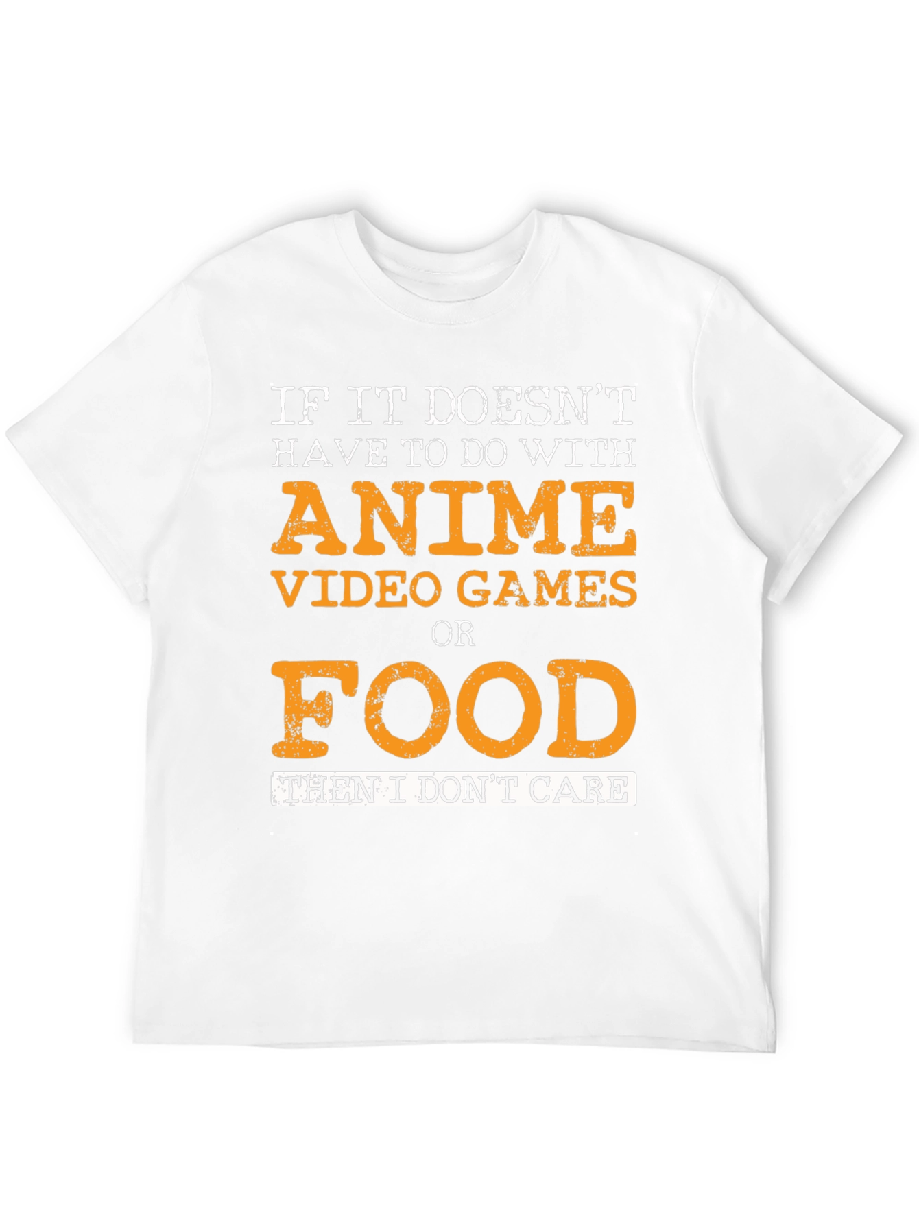 Anime Video Games Food T-Shirt