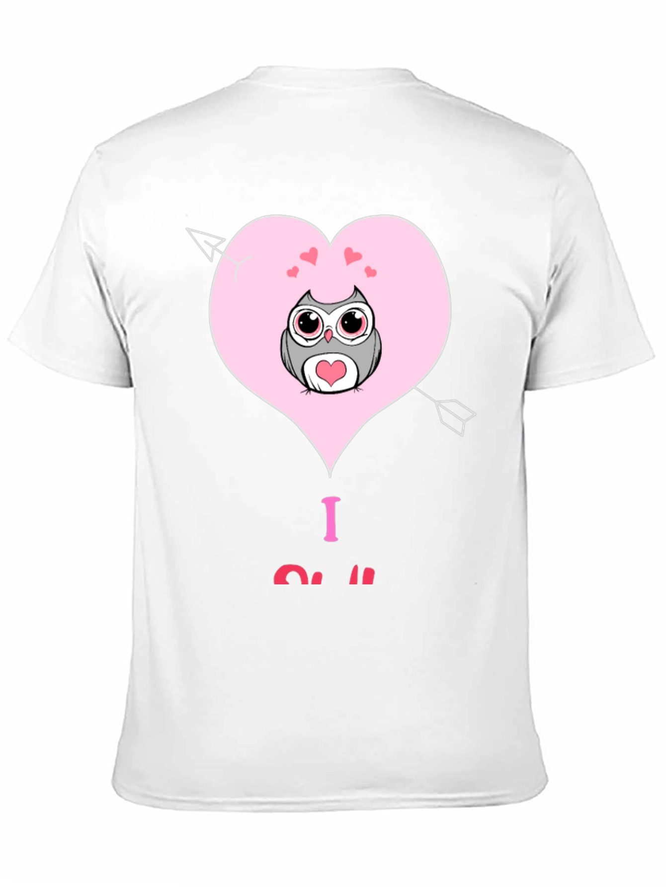 I Love Owl Valentines Day T-Shirt