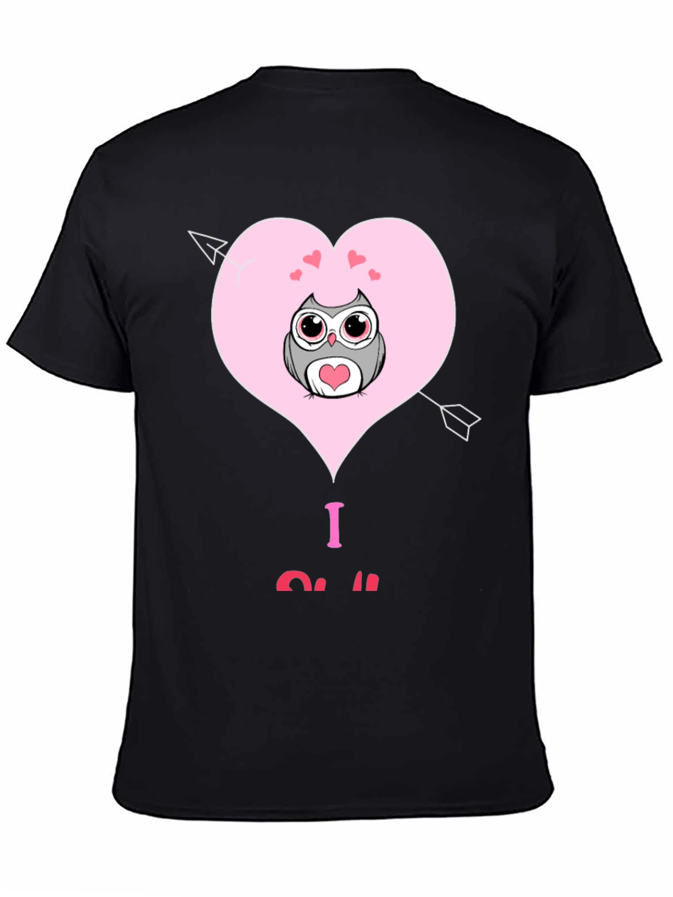 I Love Owl Valentines Day T-Shirt
