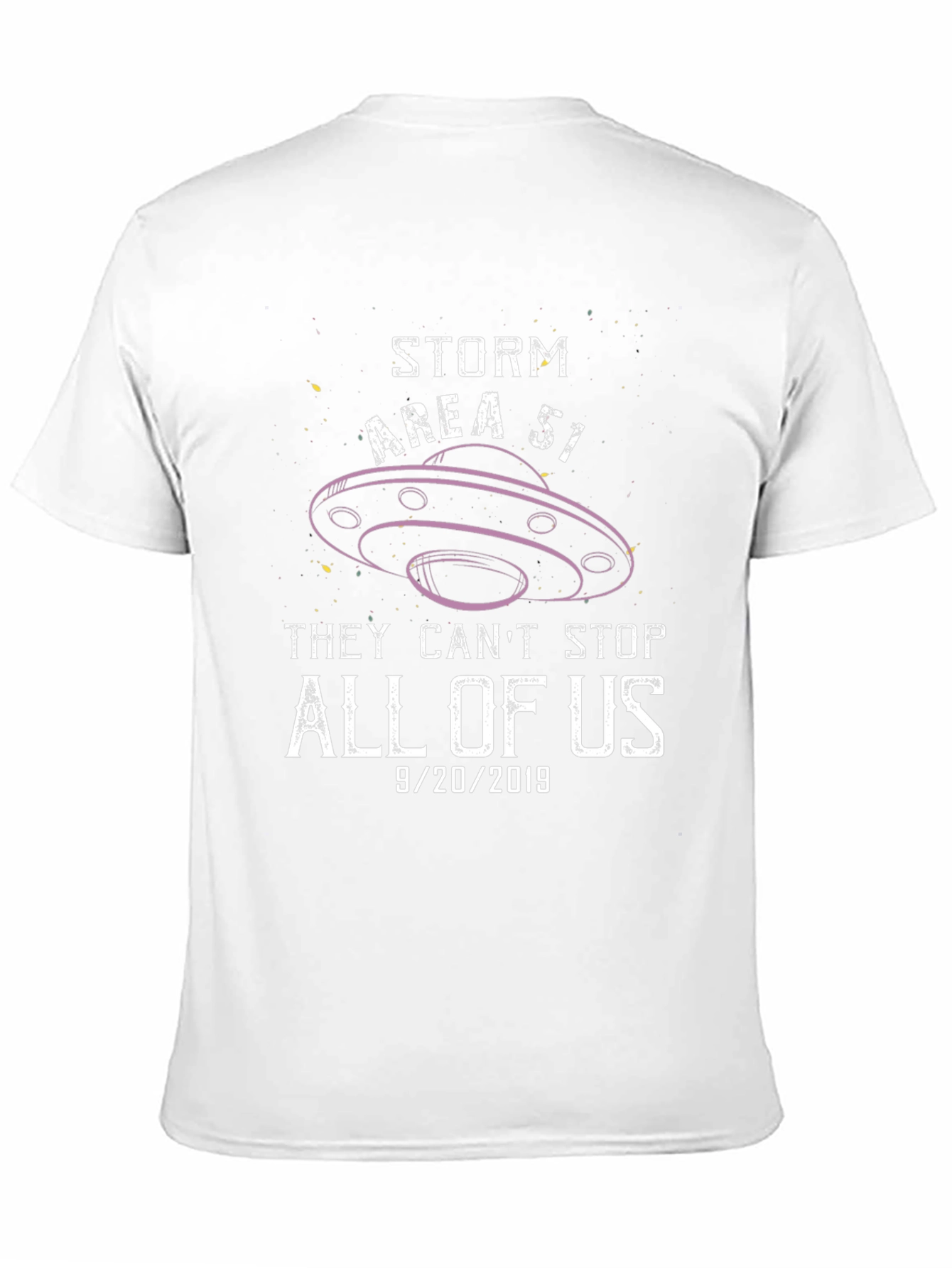 Storm Area 51 Graphic Tee 9/20/2019 Black Cotton