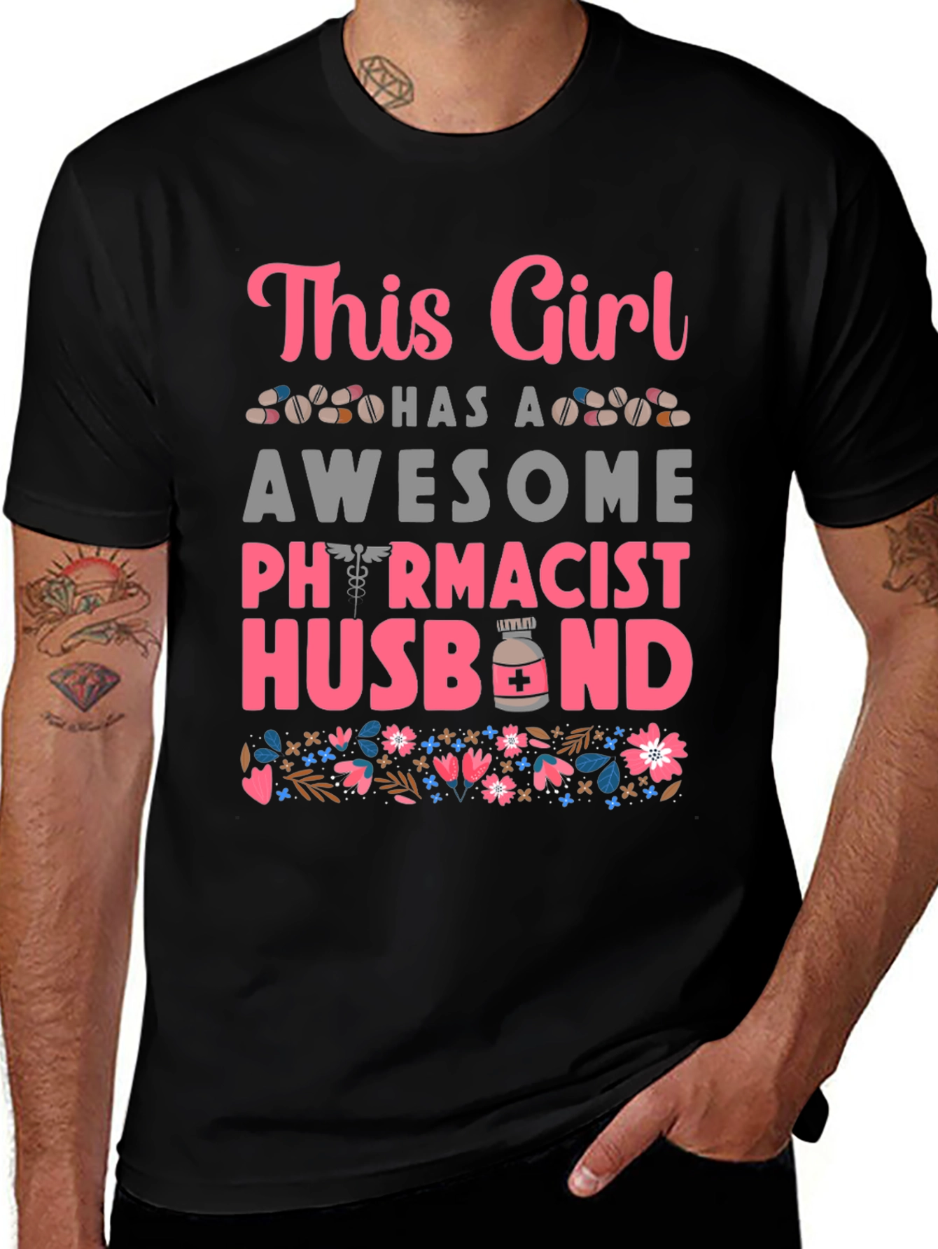 Pharmacist Husband T-Shirt