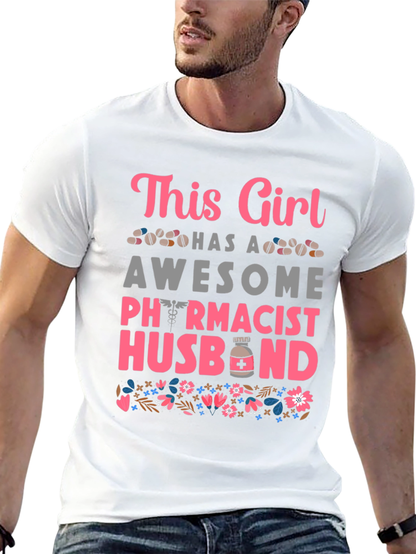 Pharmacist Husband T-Shirt