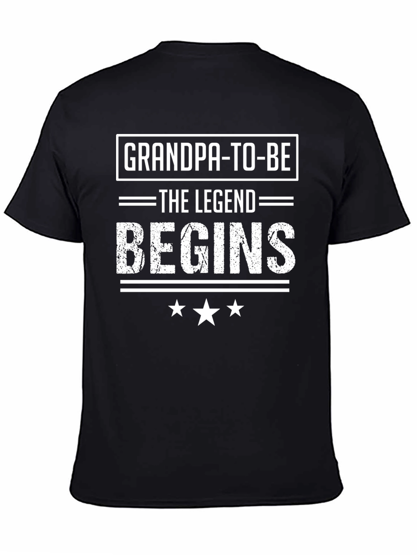 Grandpa To Be Legend Begins T-Shirt